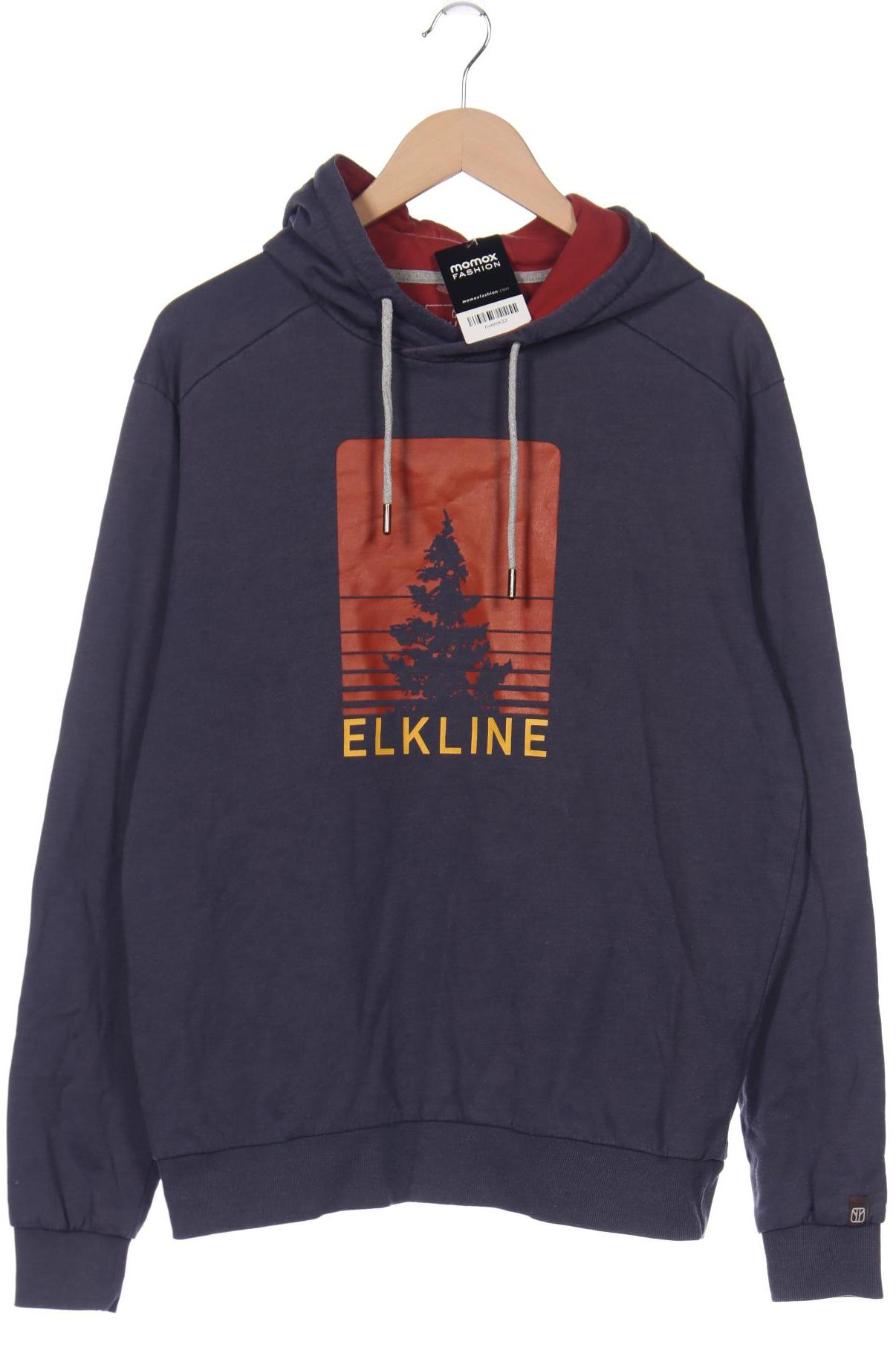 

elkline Herren Kapuzenpullover, blau