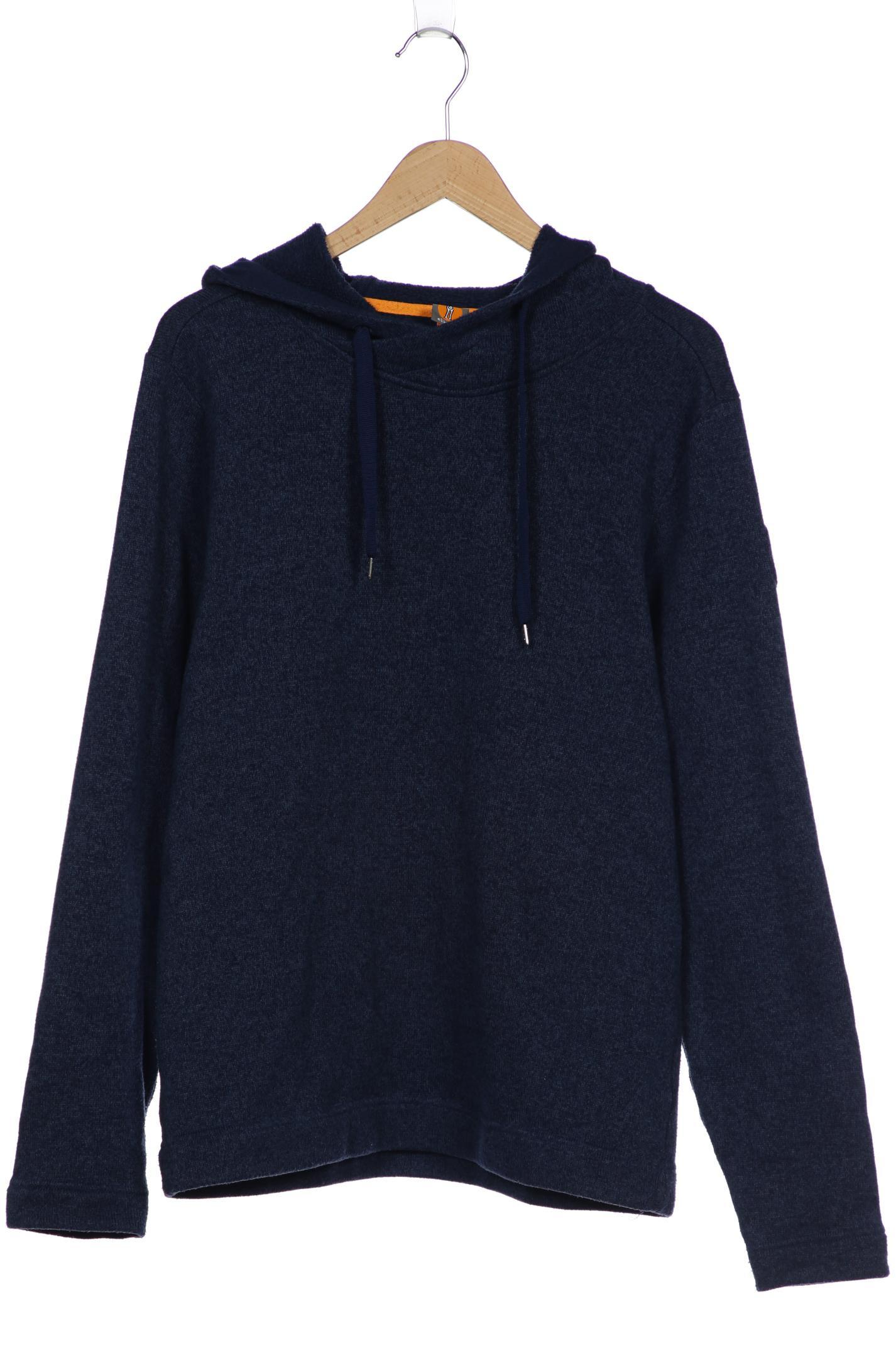 

elkline Herren Kapuzenpullover, marineblau