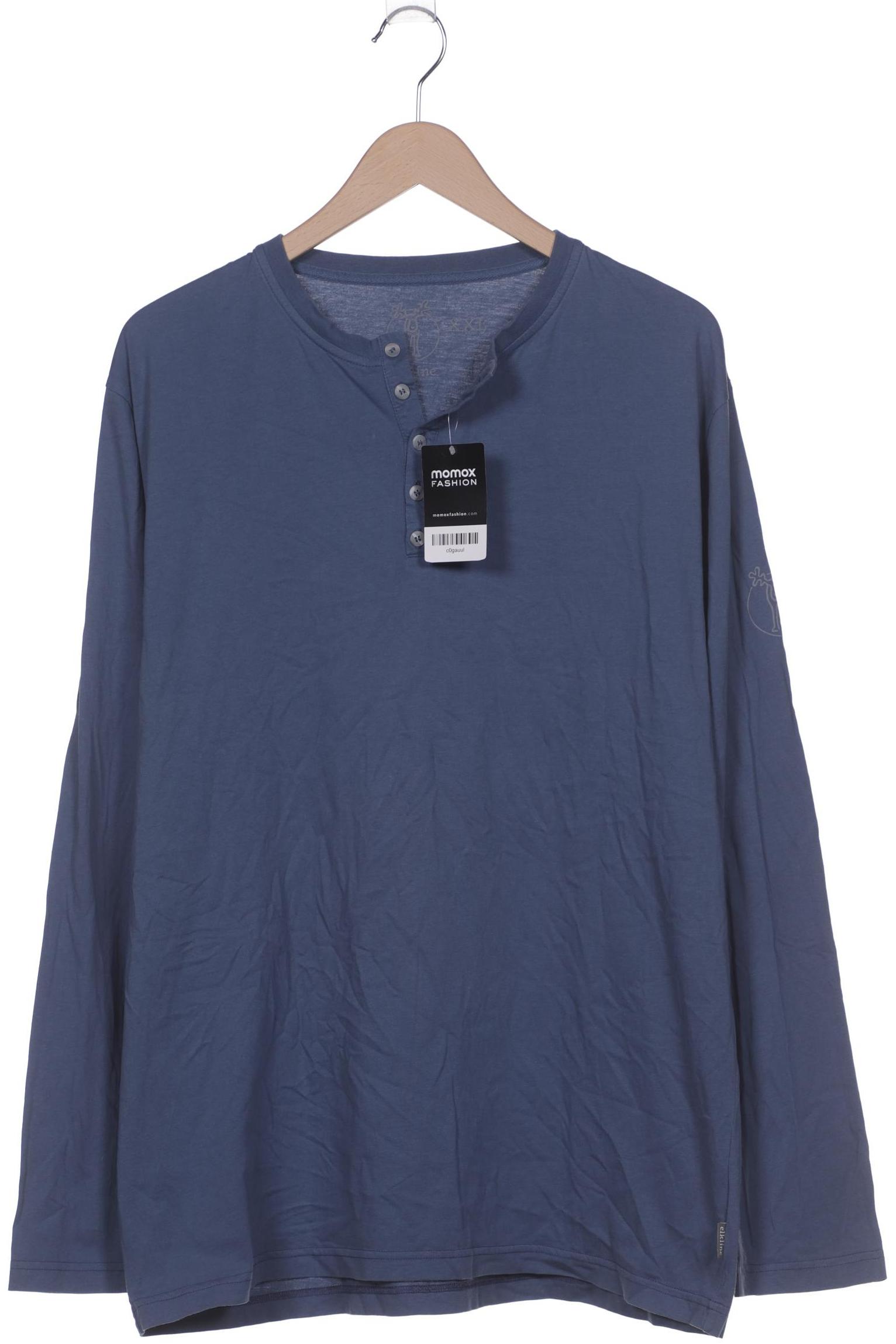 

elkline Herren Langarmshirt, blau, Gr. 56