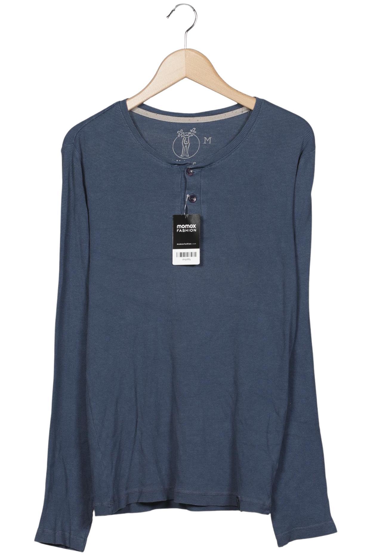 Thumbnail - elkline Herren Langarmshirt, blau, Gr. 48