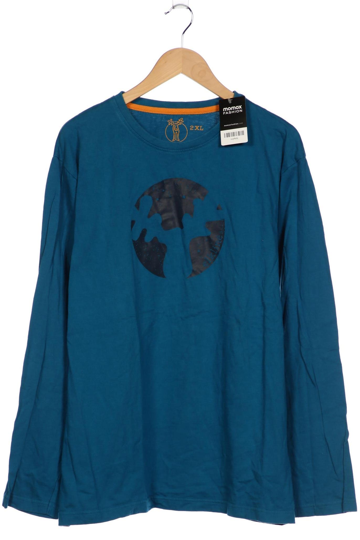 

elkline Herren Langarmshirt, blau, Gr. 56