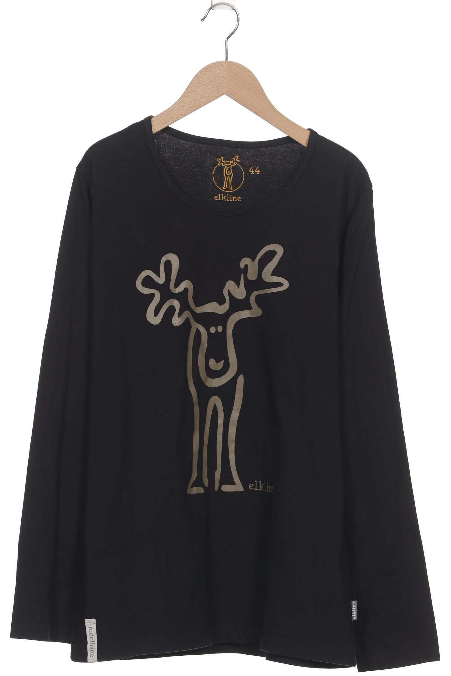 Thumbnail - elkline Herren Langarmshirt, schwarz, Gr. 44