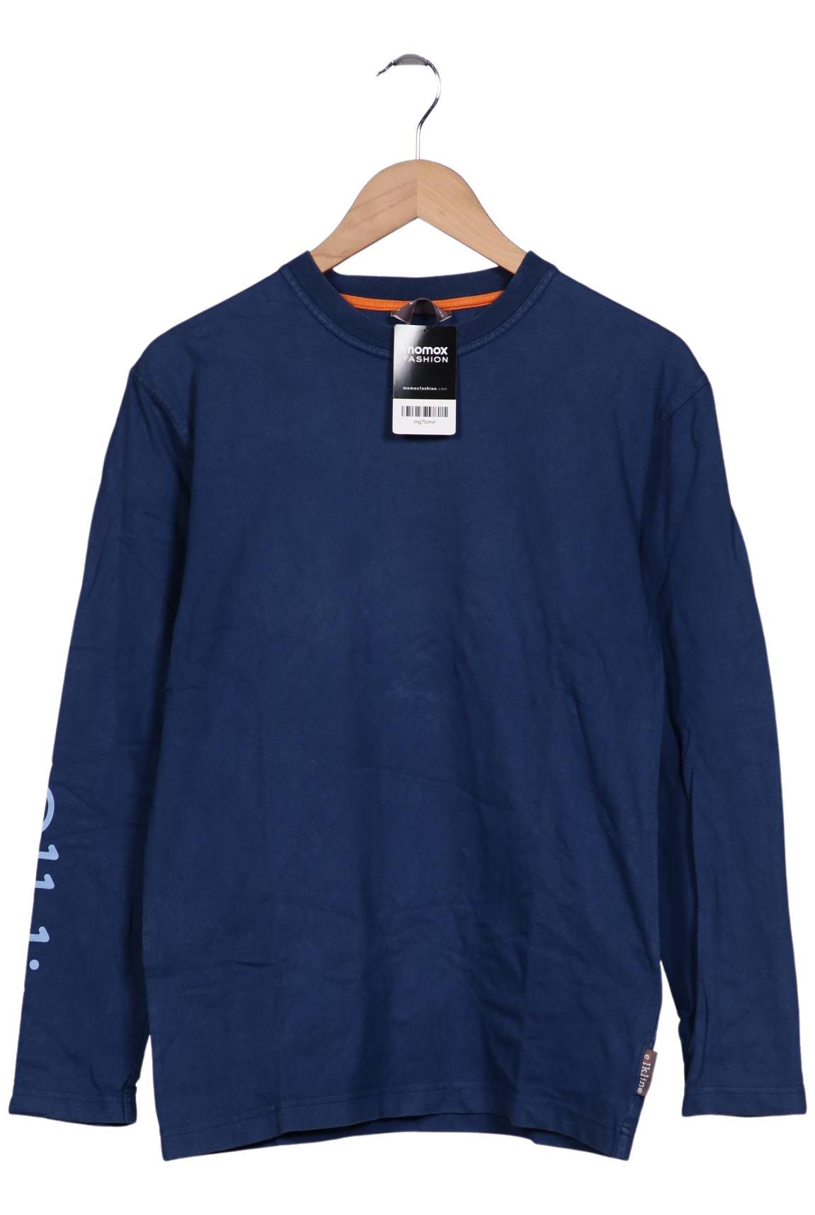 

elkline Herren Langarmshirt, blau, Gr. 48