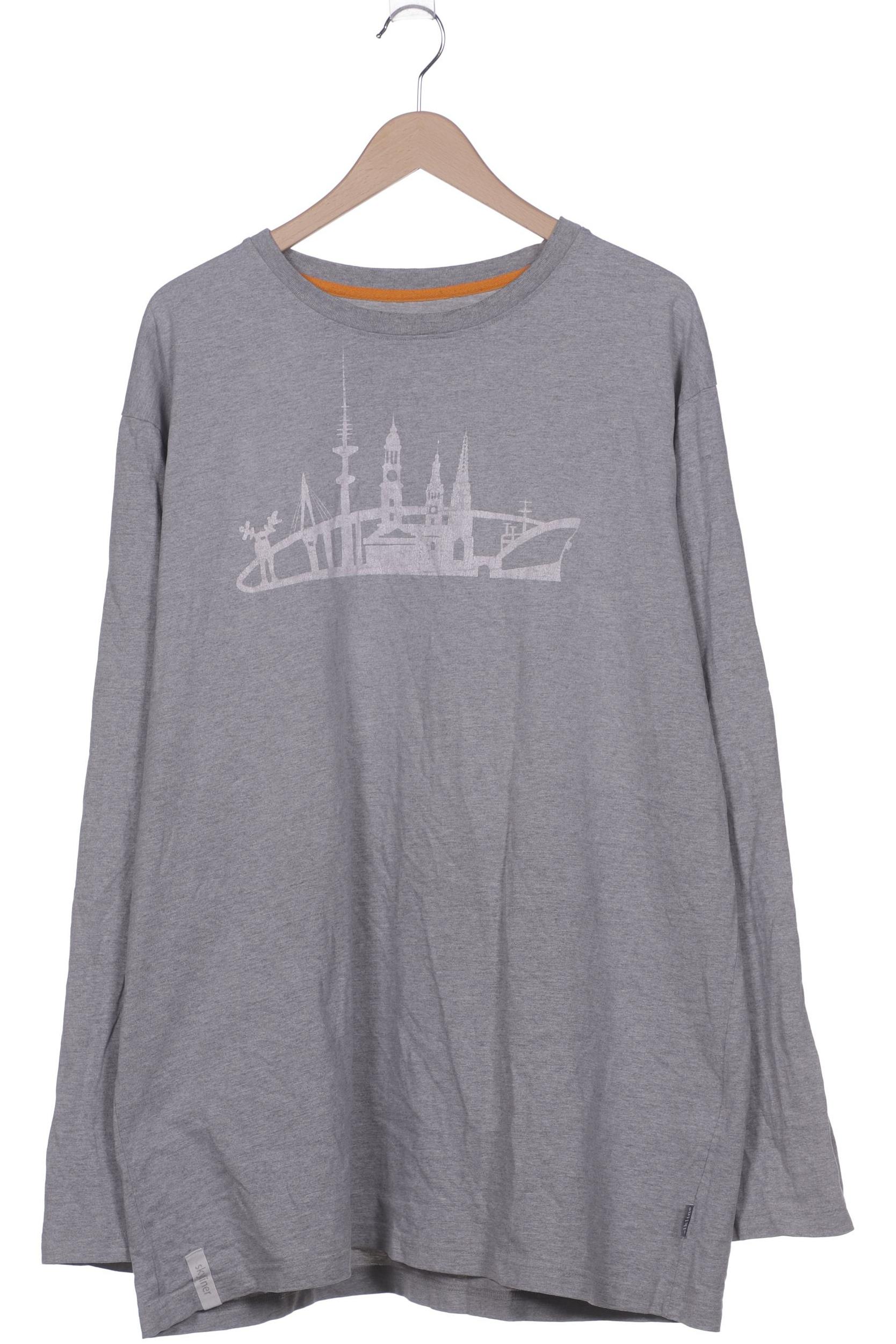 

elkline Herren Langarmshirt, grau, Gr. 58