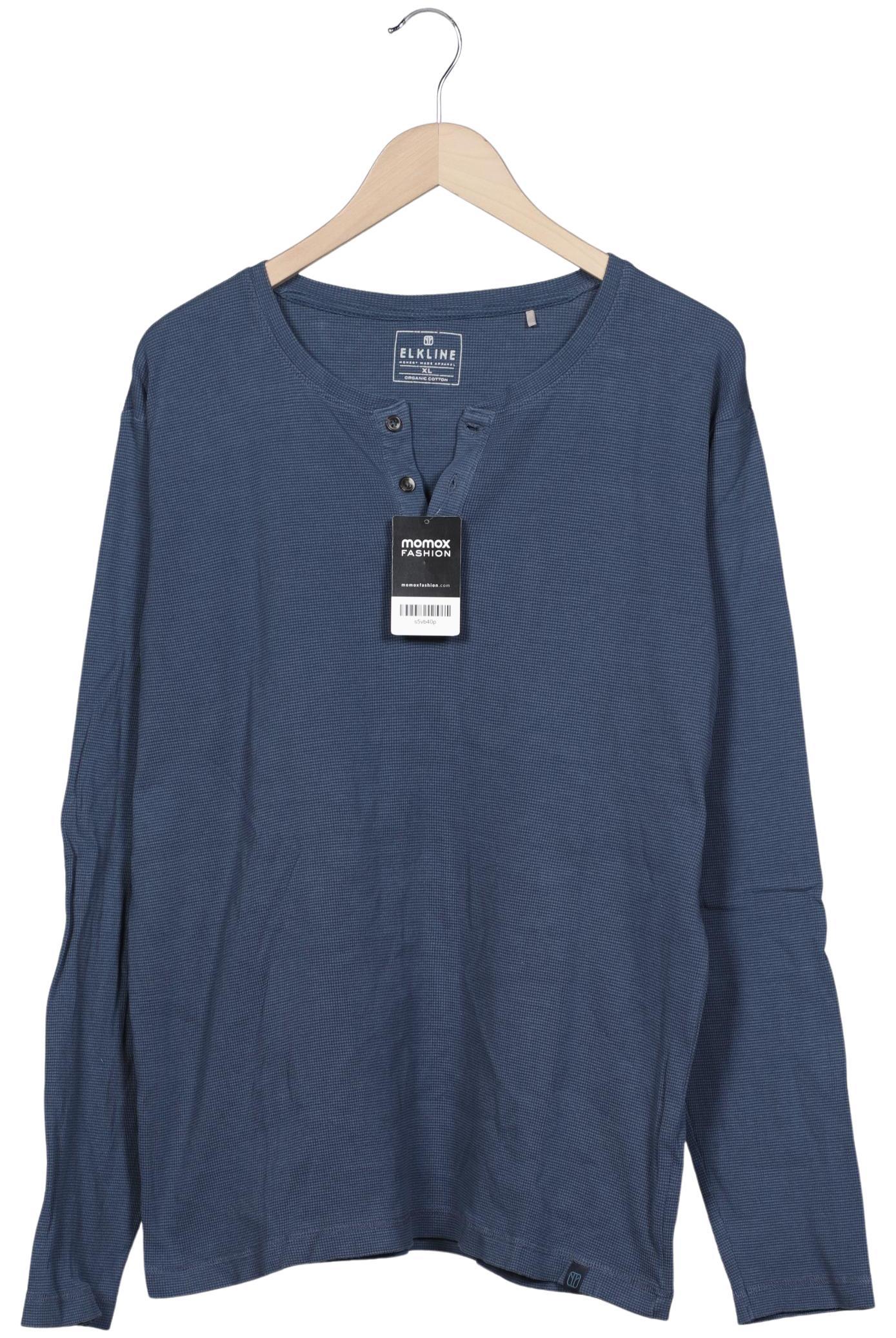 

elkline Herren Langarmshirt, marineblau, Gr. 54