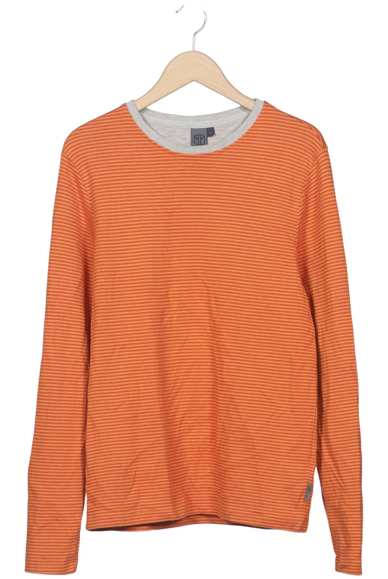 

elkline Herren Langarmshirt, orange, Gr. 52