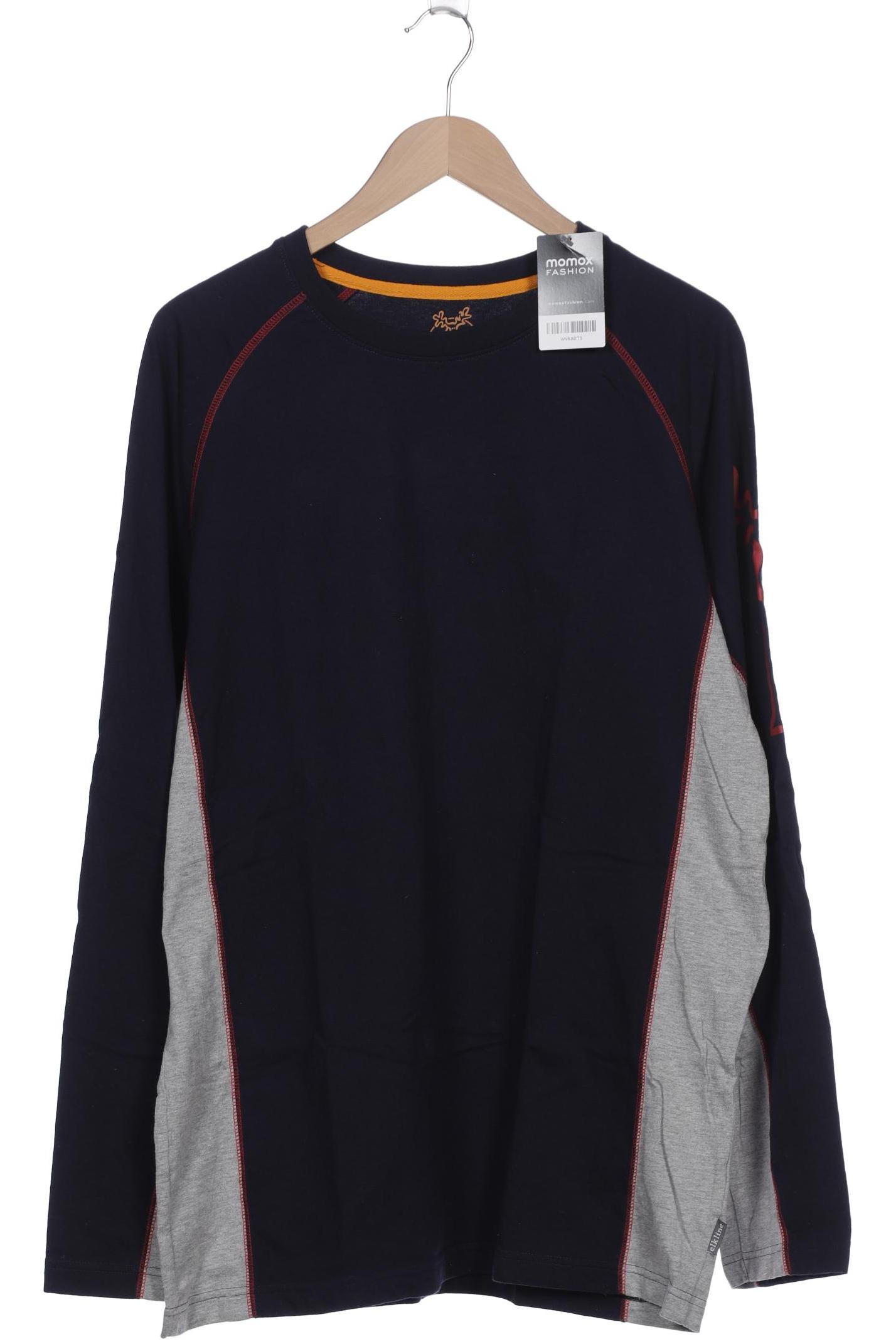 

elkline Herren Langarmshirt, marineblau