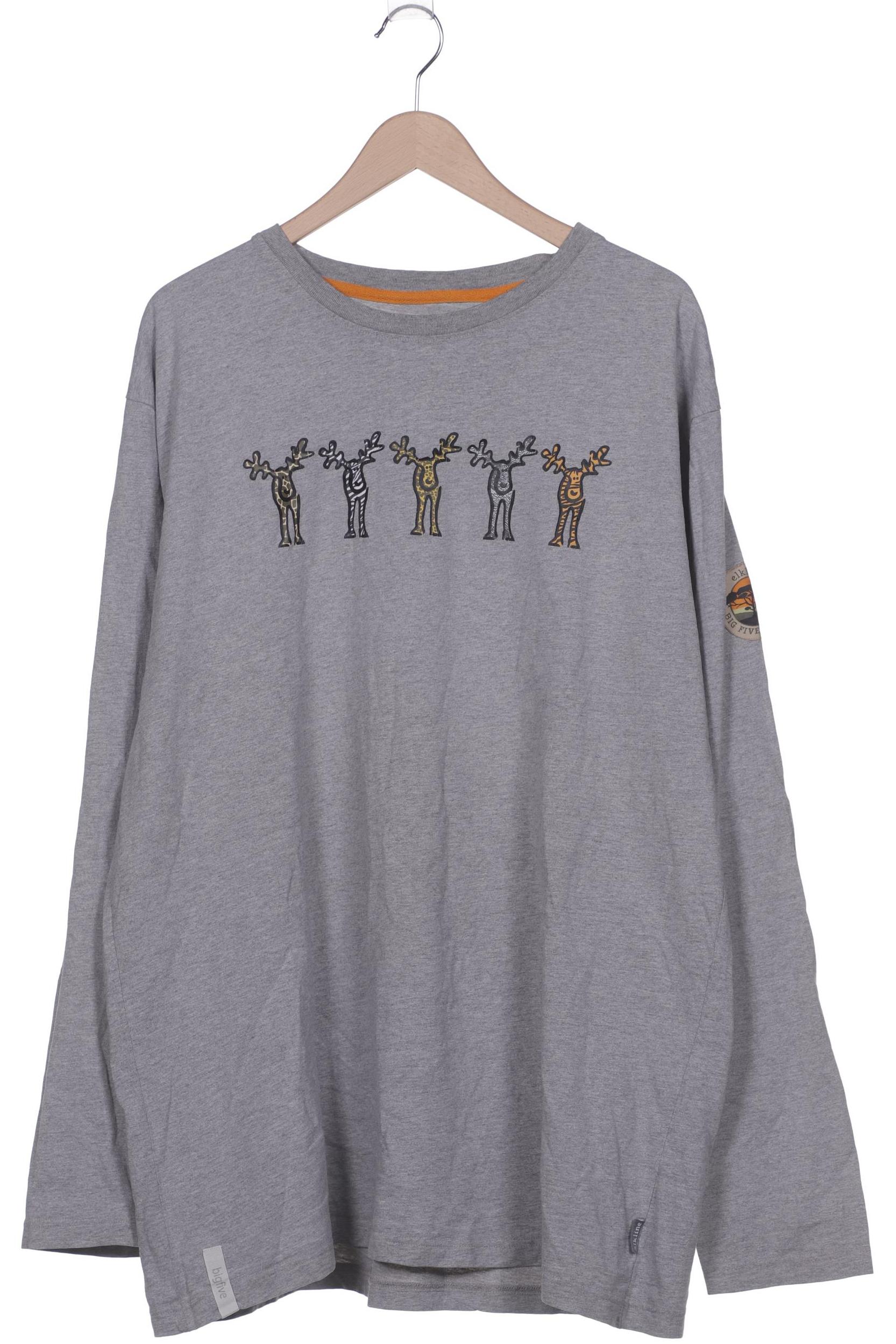 

elkline Herren Langarmshirt, grau, Gr. 58