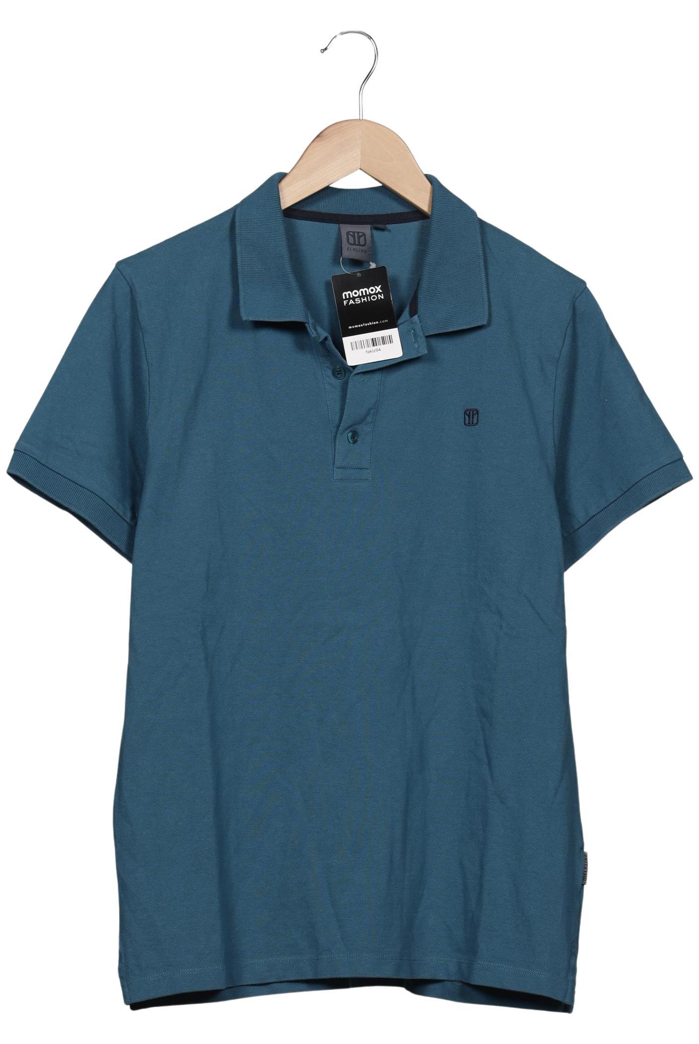 

elkline Herren Poloshirt, türkis, Gr. 52