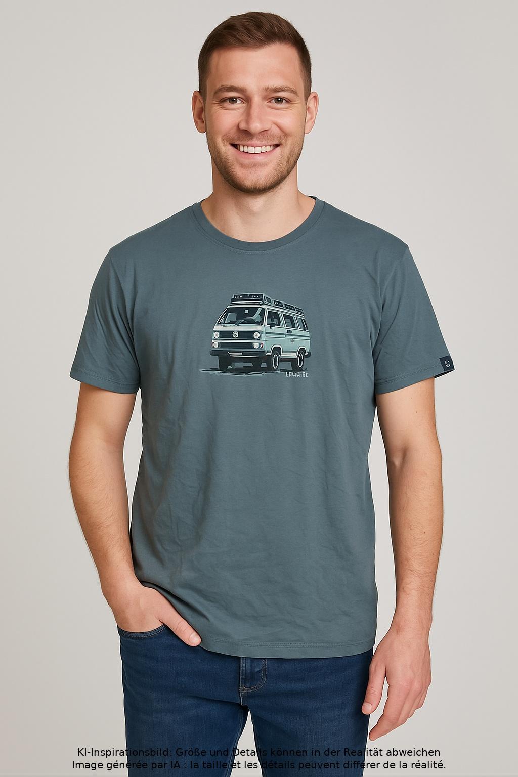 

elkline Herren T-Shirt, hellblau, Gr. 52