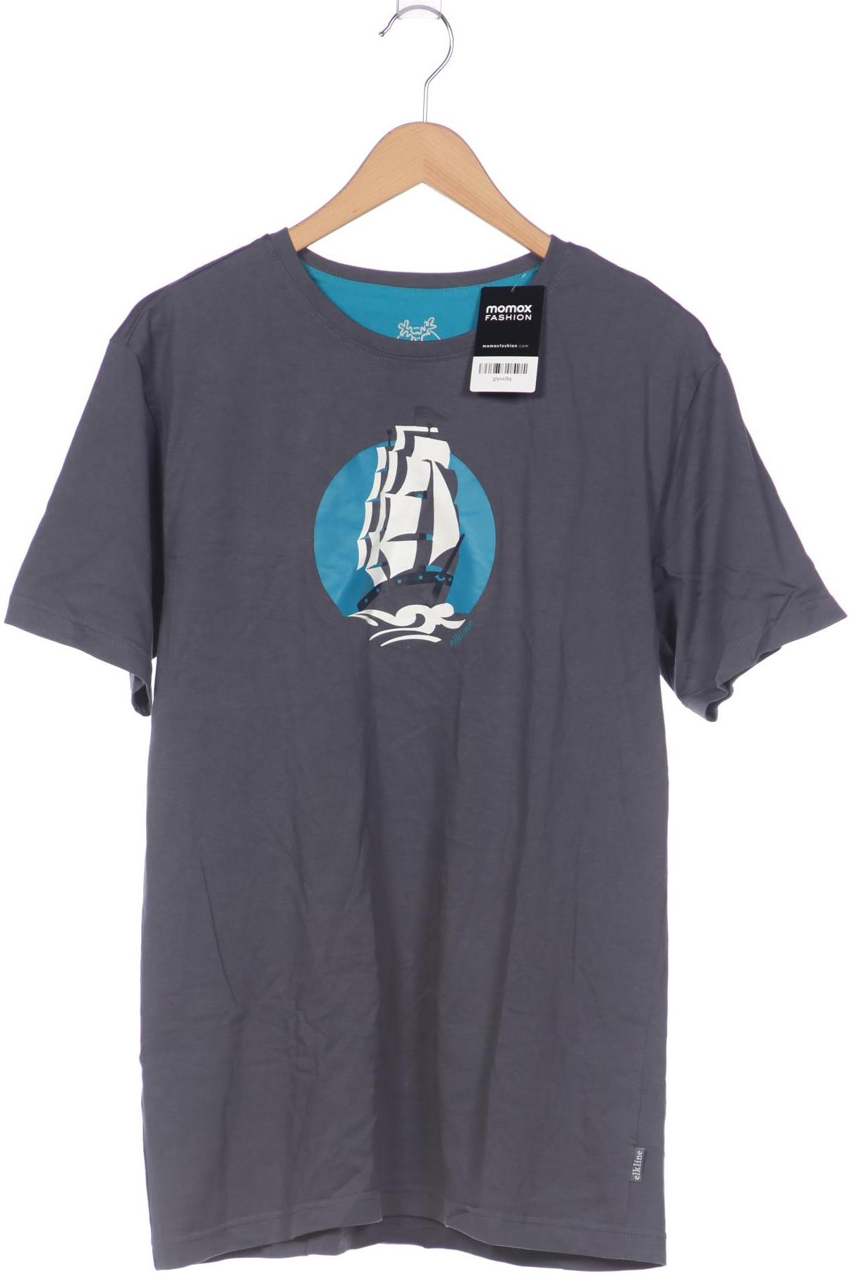 

elkline Herren T-Shirt, grau, Gr. 52