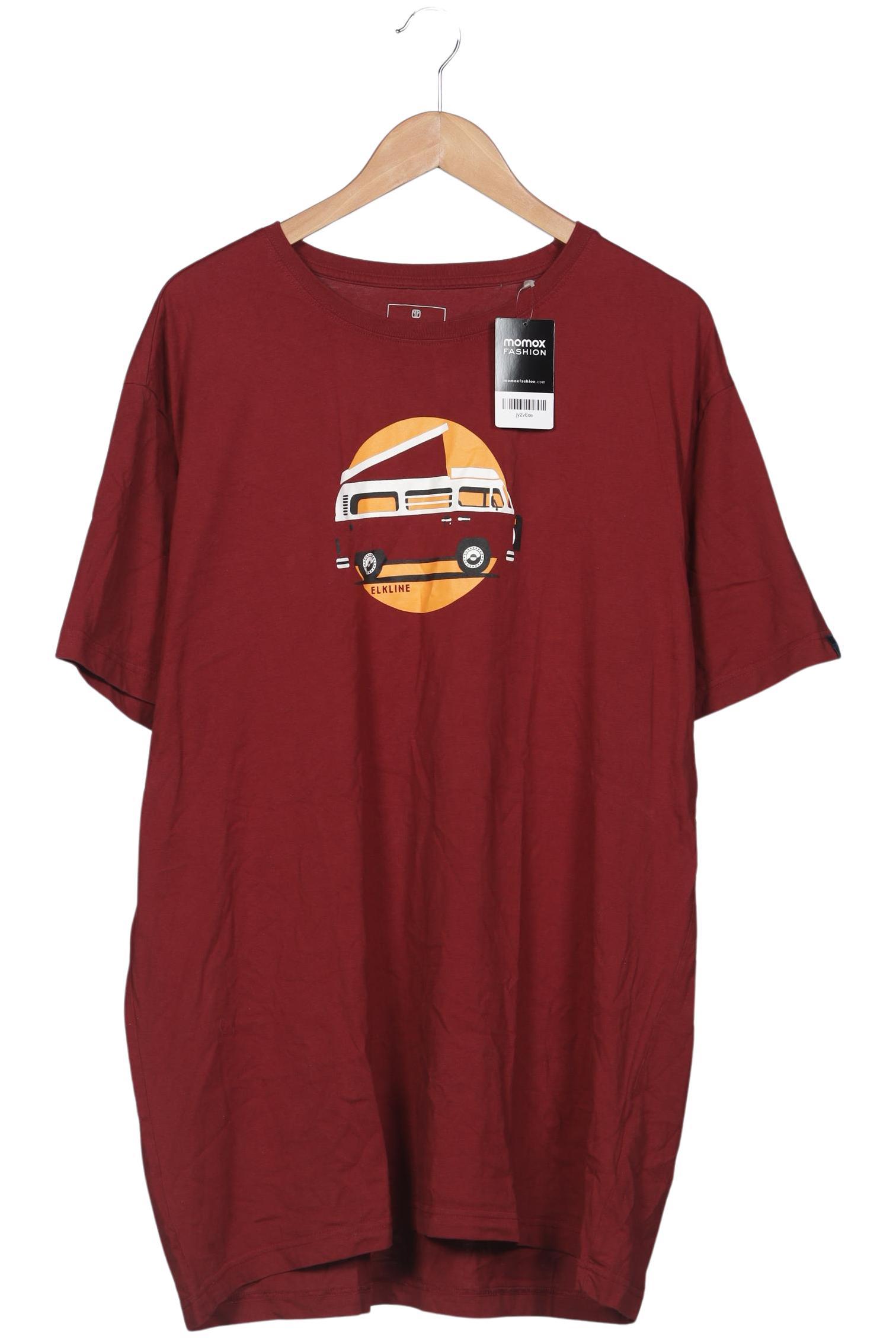 

elkline Herren T-Shirt, bordeaux, Gr. 58