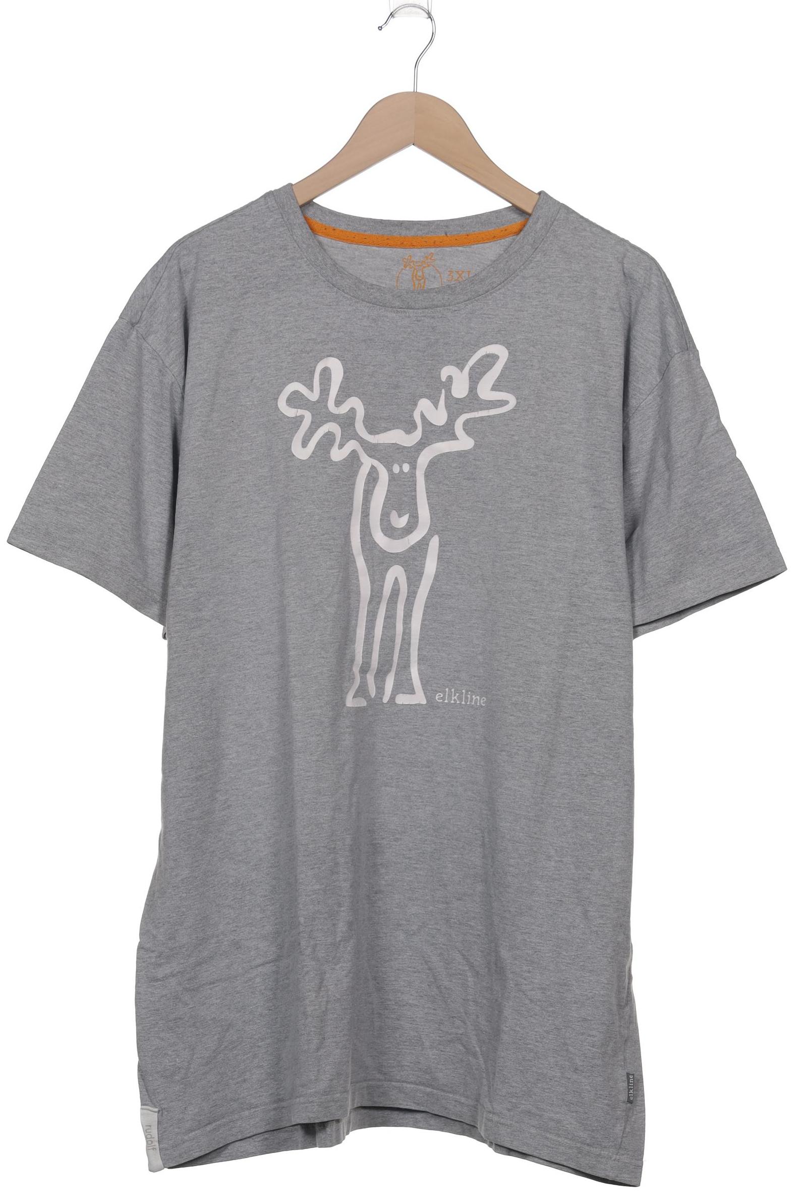 

elkline Herren T-Shirt, grau, Gr. 58