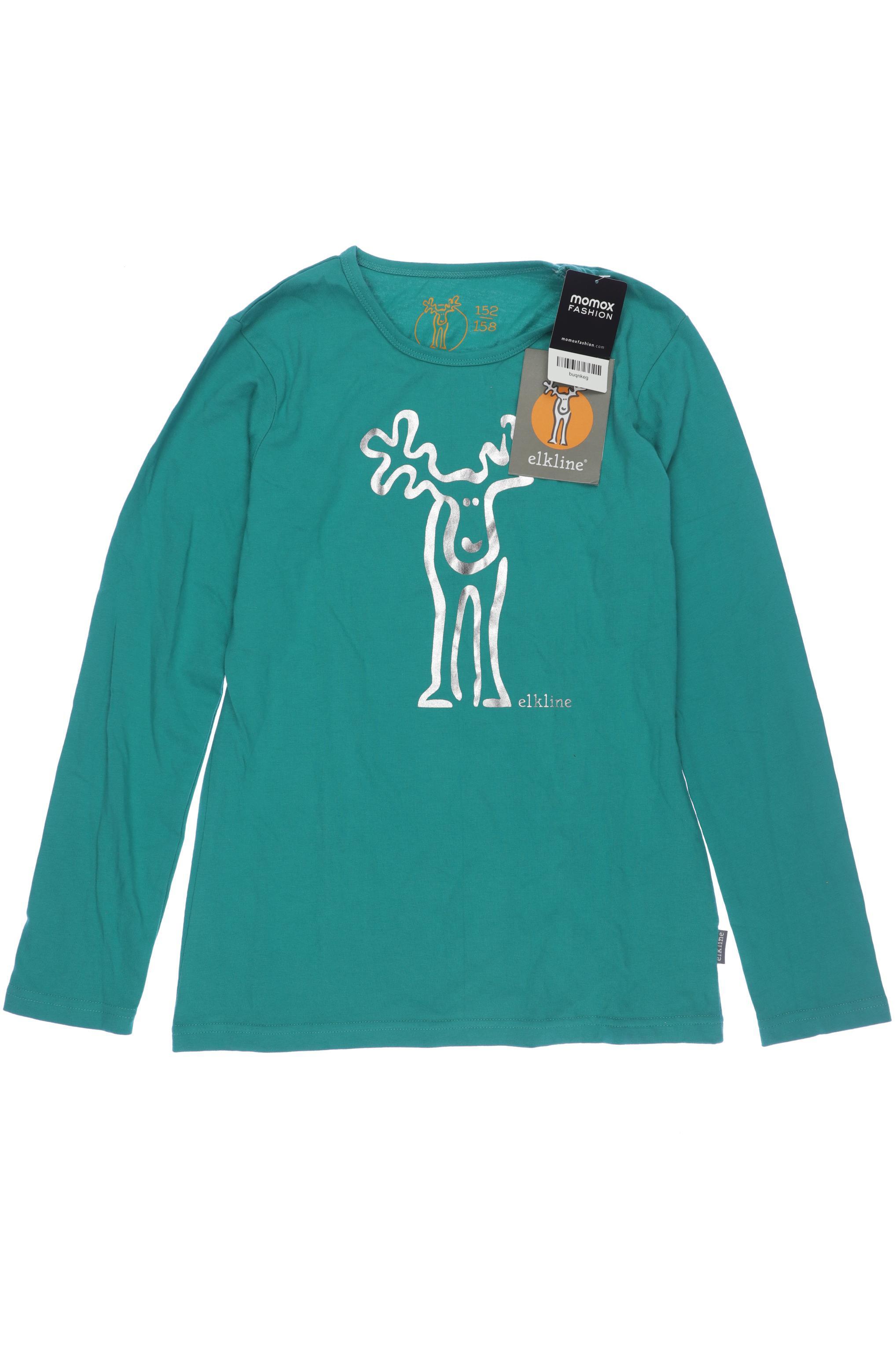 

elkline Herren Langarmshirt, türkis, Gr. 152