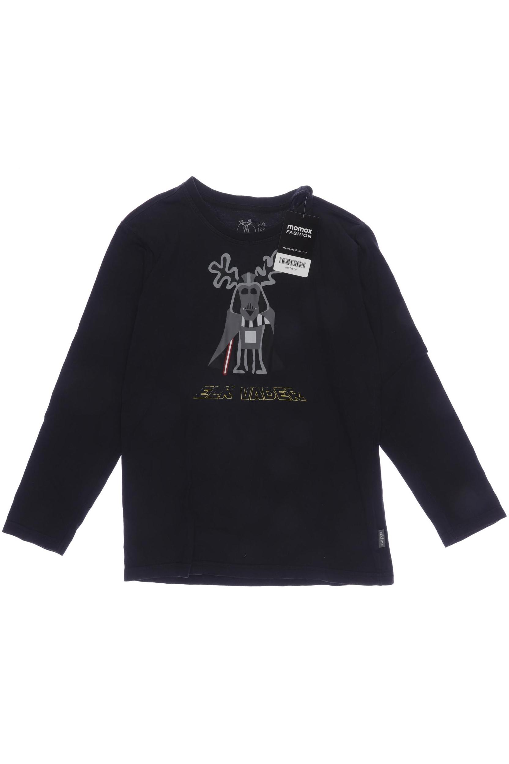 

elkline Jungen Langarmshirt, schwarz