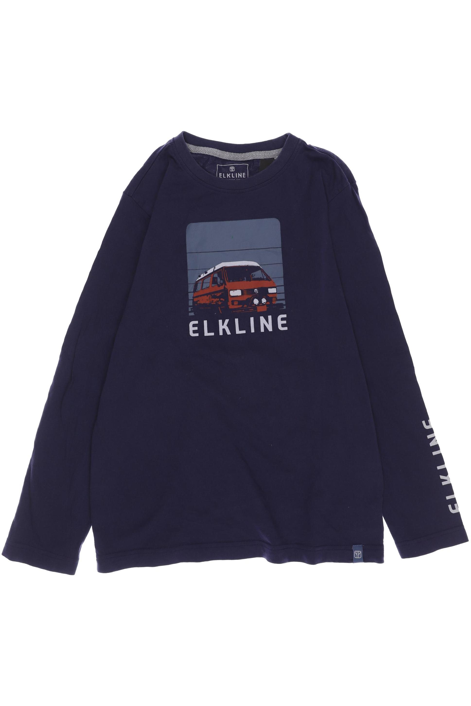 

elkline Herren Langarmshirt, marineblau, Gr. 152