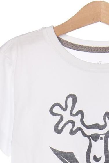 Thumbnail - elkline Jungen T-Shirt, weiß, Gr. 128