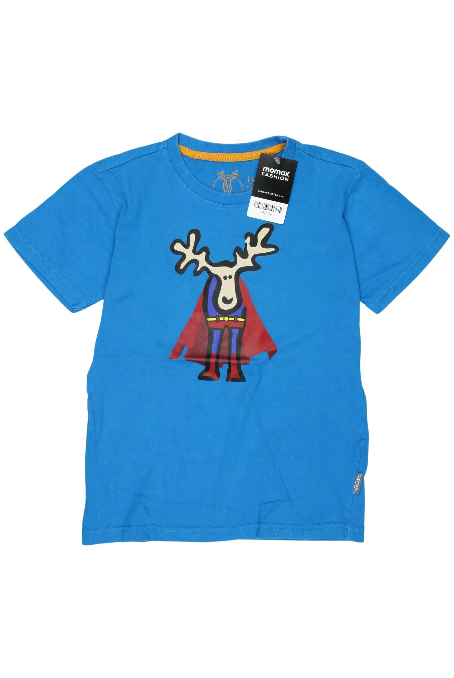 

elkline Herren T-Shirt, blau, Gr. 140