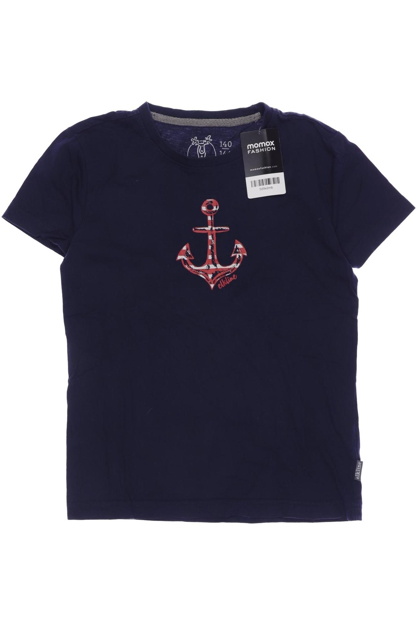 

elkline Herren T-Shirt, marineblau, Gr. 140