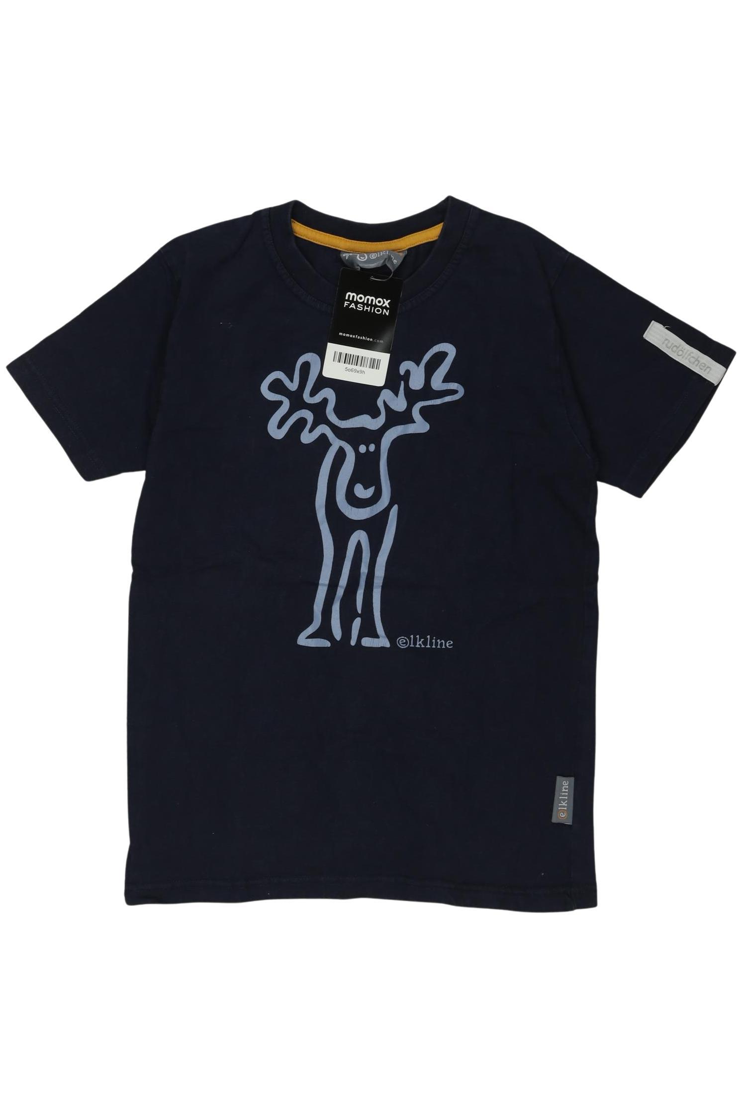 

elkline Jungen T-Shirt, marineblau, Gr. 128