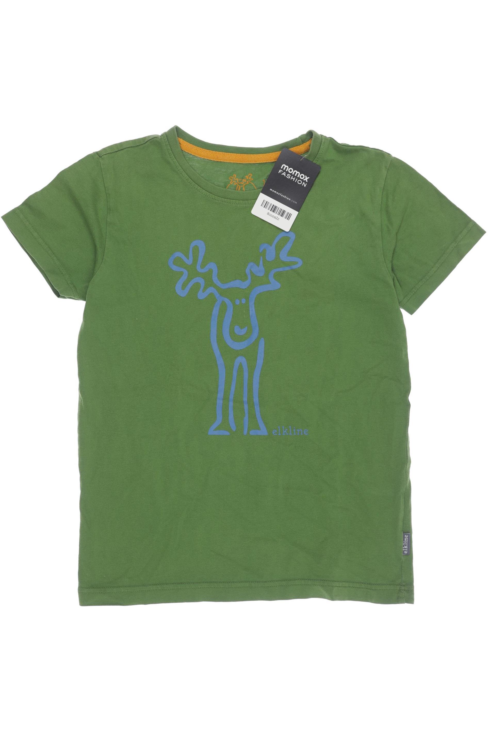 

elkline Herren T-Shirt, grün, Gr. 140