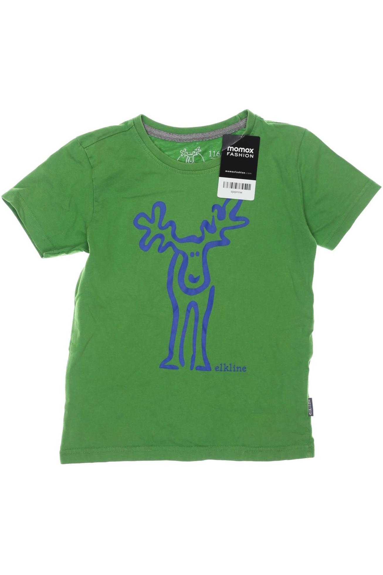 

elkline Herren T-Shirt, grün, Gr. 116