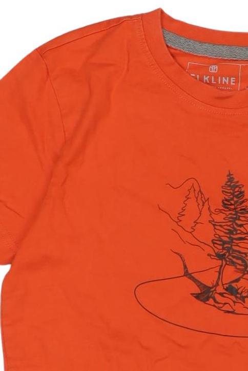 Thumbnail - elkline Jungen T-Shirt, orange, Gr. 140