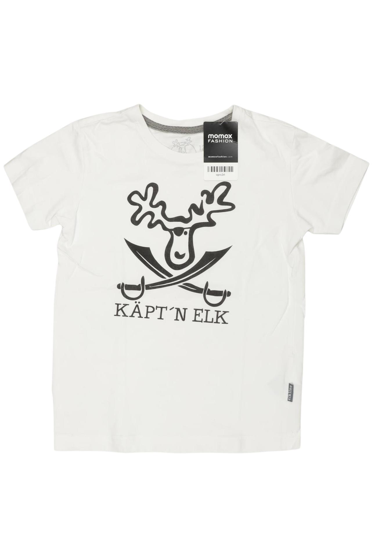 

elkline Jungen T-Shirt, weiß, Gr. 128