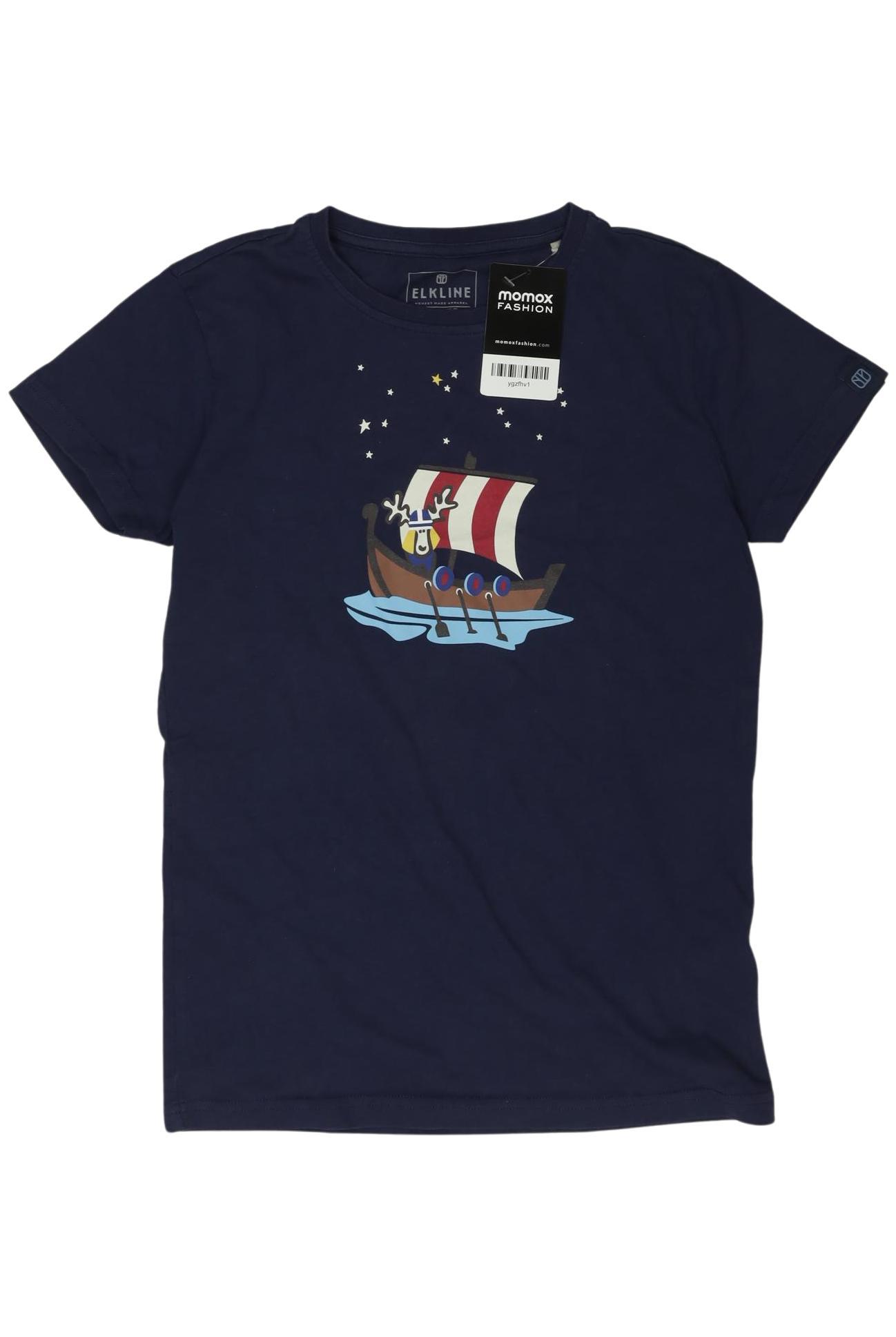 

elkline Jungen T-Shirt, marineblau, Gr. 152