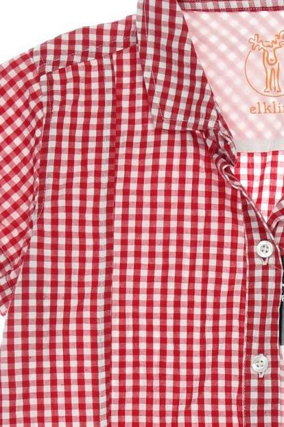 Thumbnail - elkline Mädchen Bluse, rot, Gr. 152