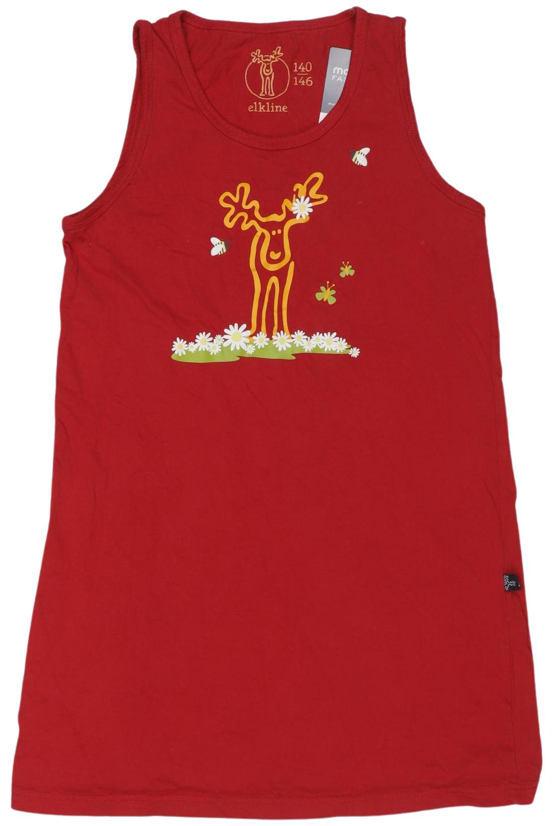 

elkline Mädchen Kleid, rot, Gr. 140