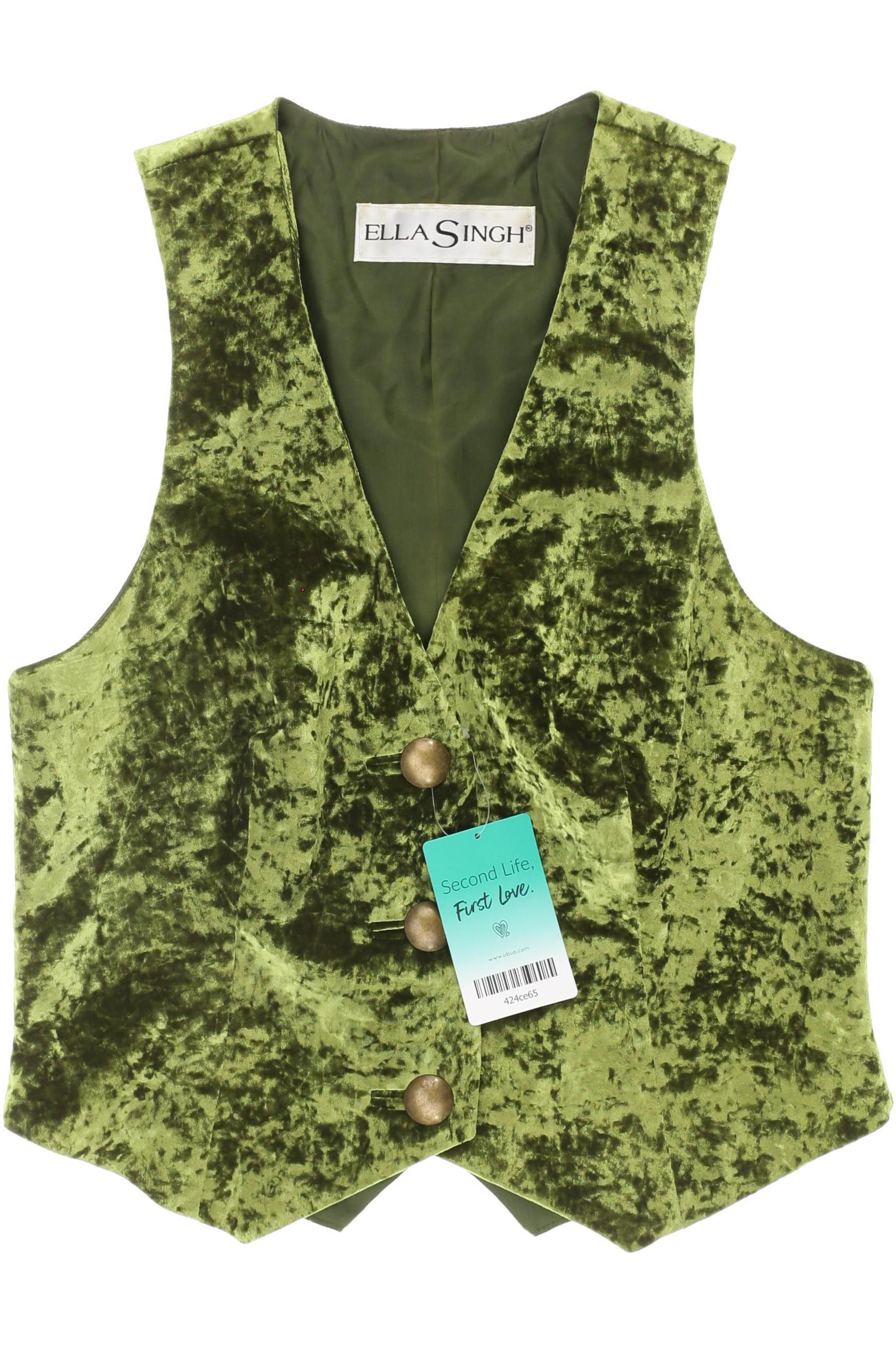 

Ella Singh Damen Weste, grün, Gr.