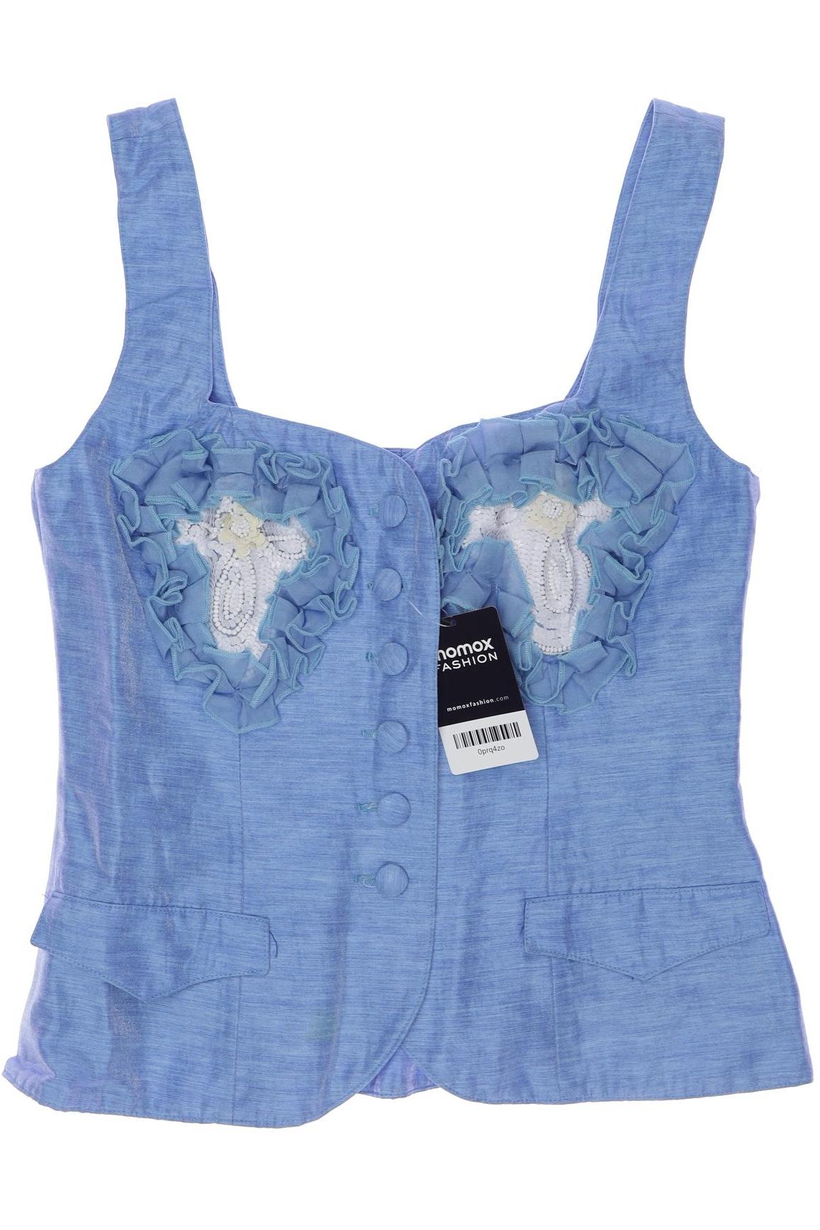 

Ella Singh Damen Top, blau, Gr. 38