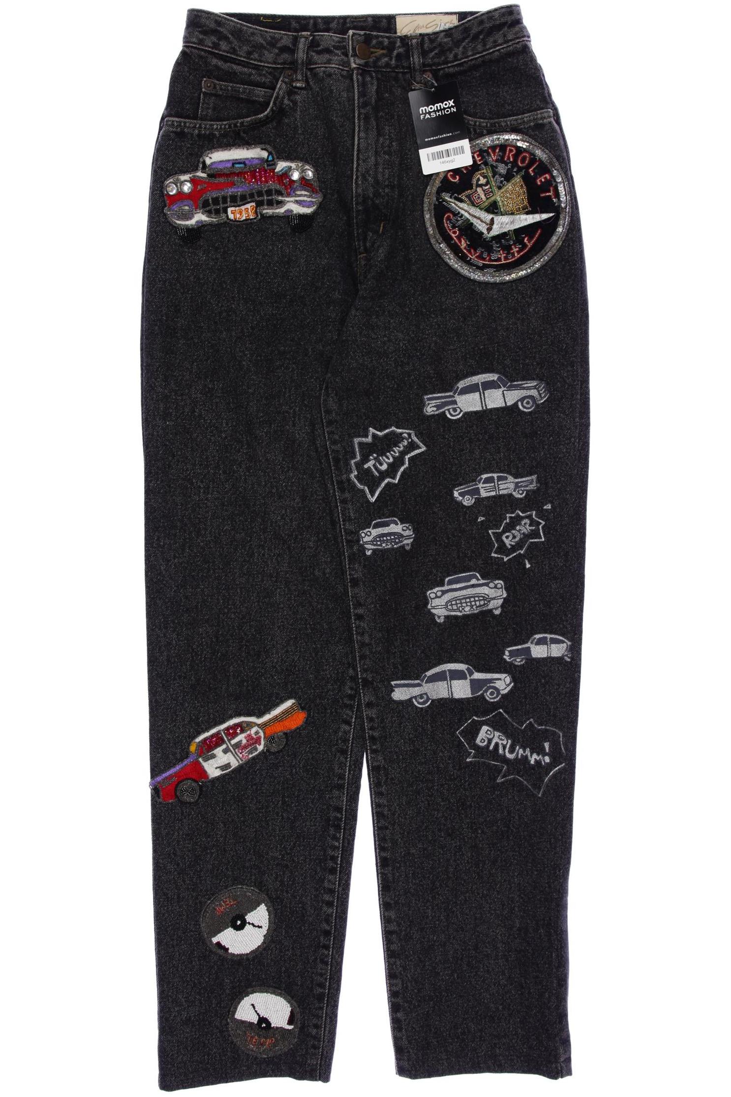 

Ella Singh Damen Jeans, grau, Gr. 36