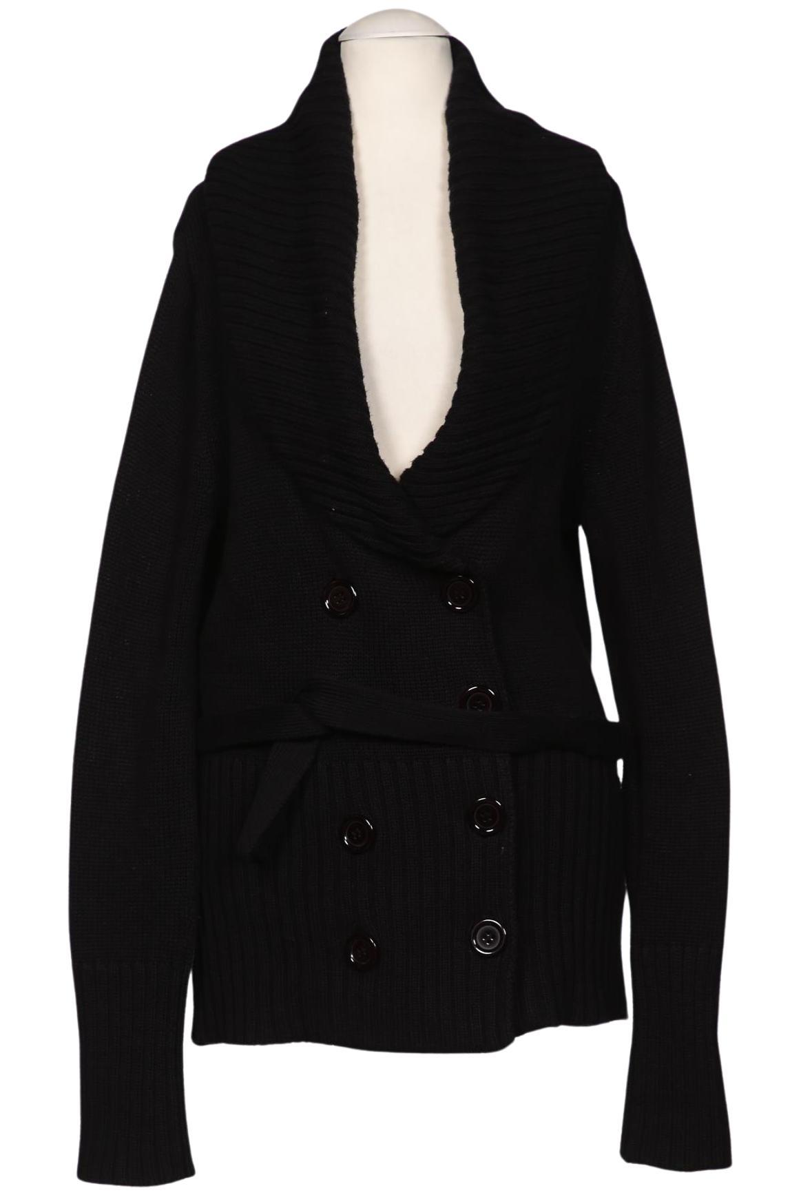 

Ella Singh Damen Strickjacke, schwarz, Gr. 36