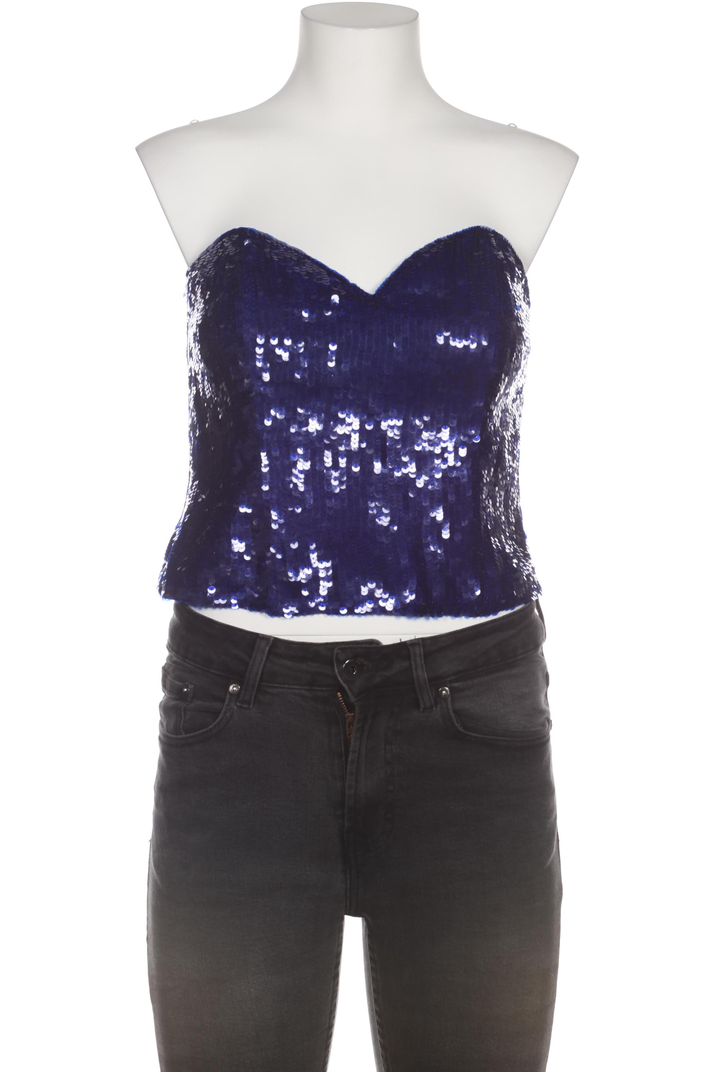 

Ella Singh Damen Top, blau, Gr. 40