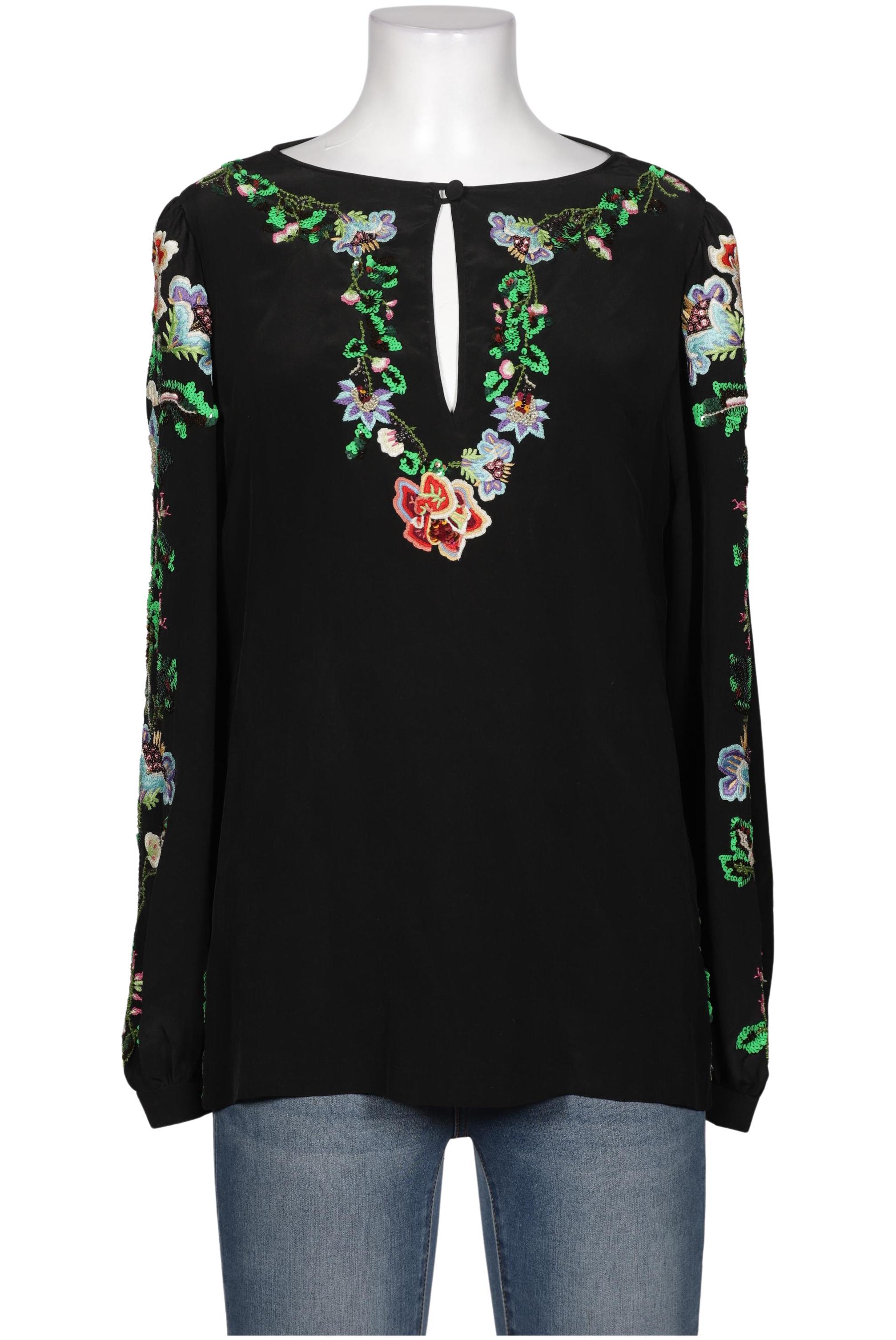 

Ella Singh Damen Bluse, schwarz, Gr. 40