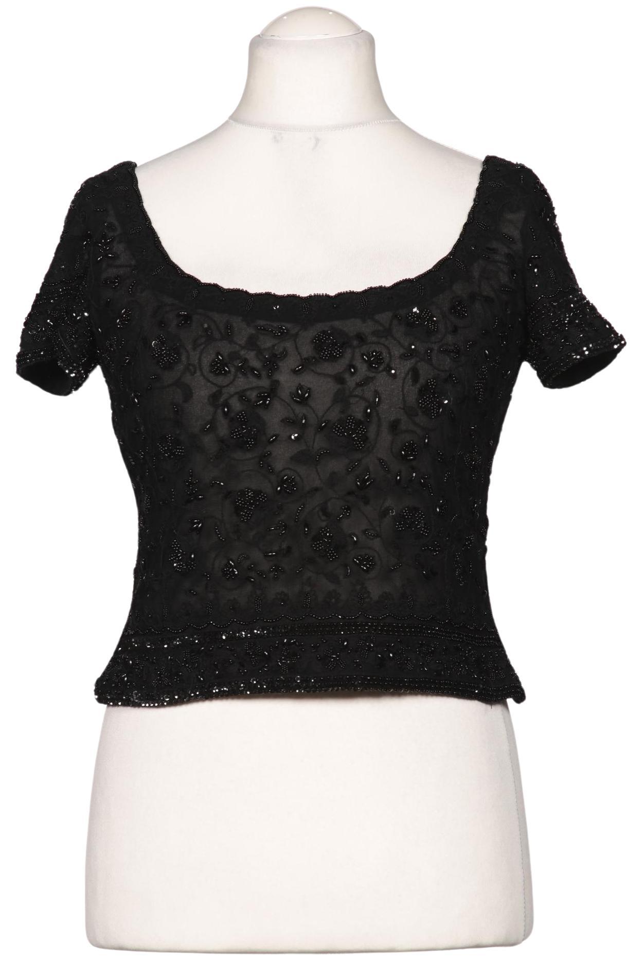 

Ella Singh Damen Bluse, schwarz, Gr. 40