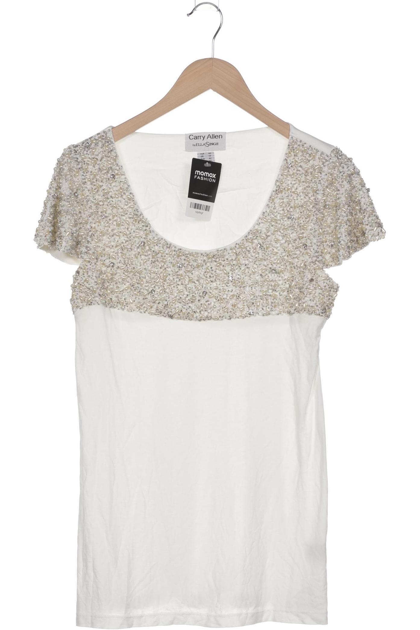 

Ella Singh Damen T-Shirt, cremeweiß, Gr. 40