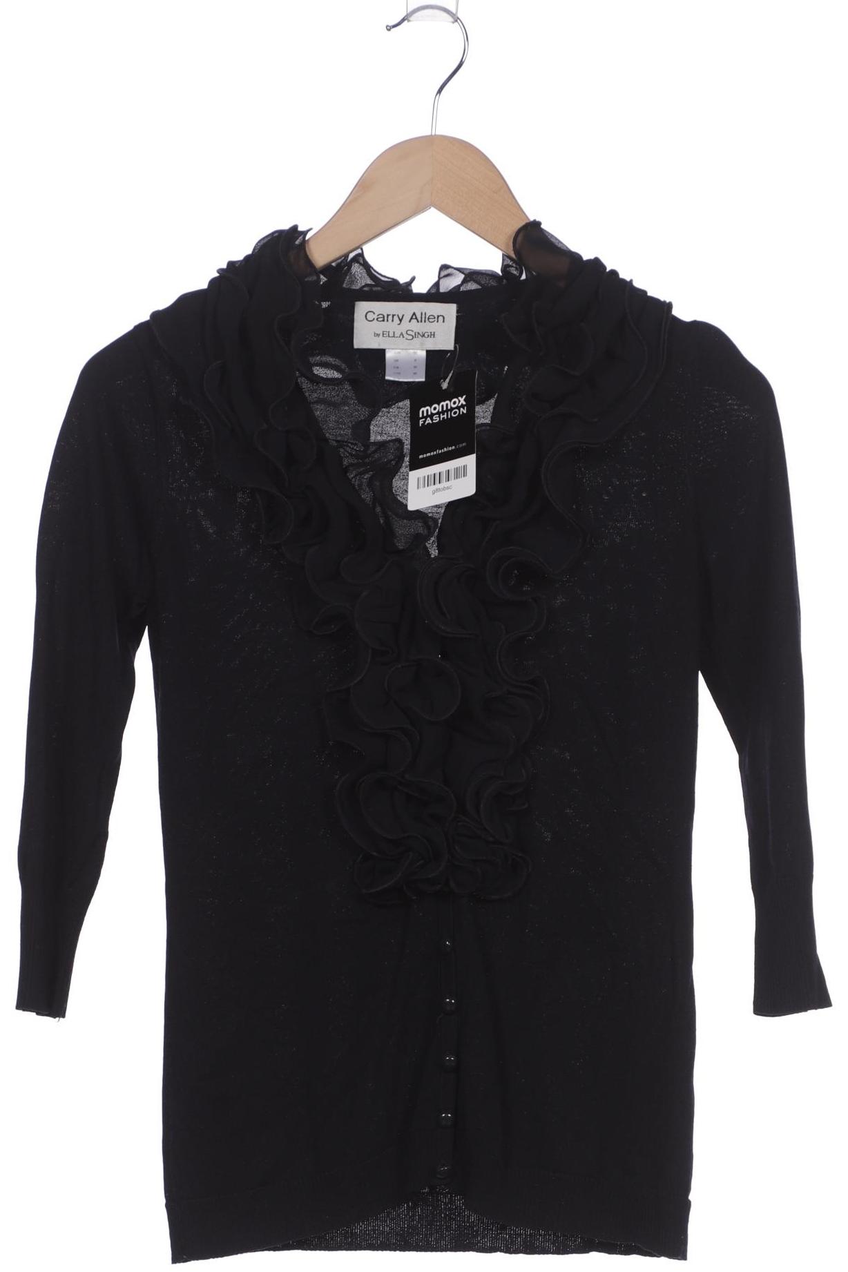 

Ella Singh Damen Strickjacke, marineblau, Gr. 34