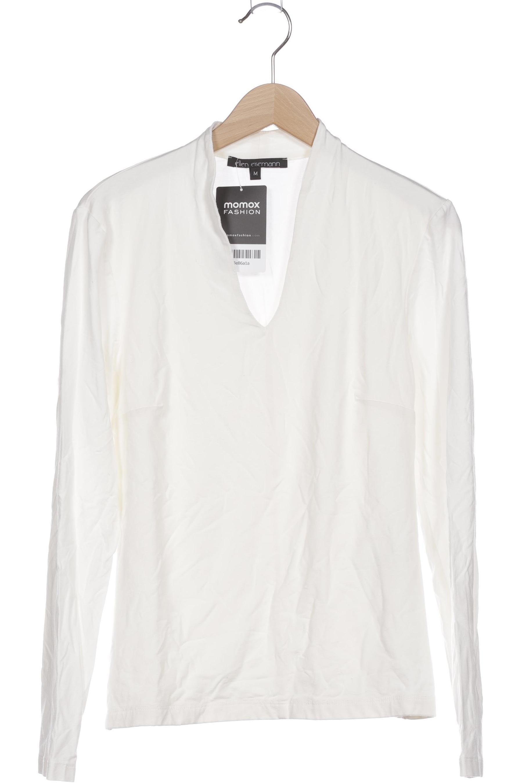 

Ellen Eisemann Damen Langarmshirt, weiß, Gr.