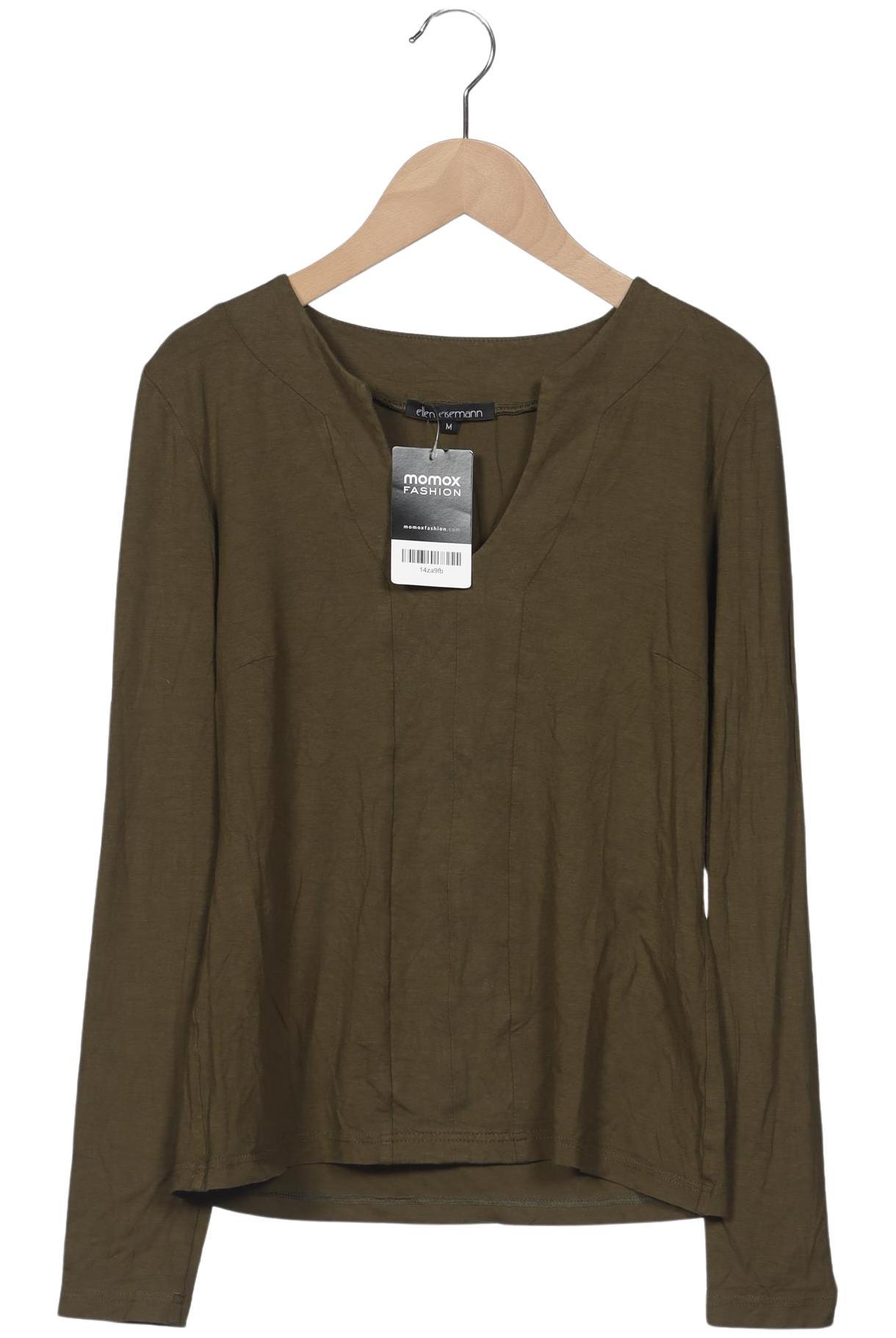

Ellen Eisemann Damen Langarmshirt, grün, Gr. 38