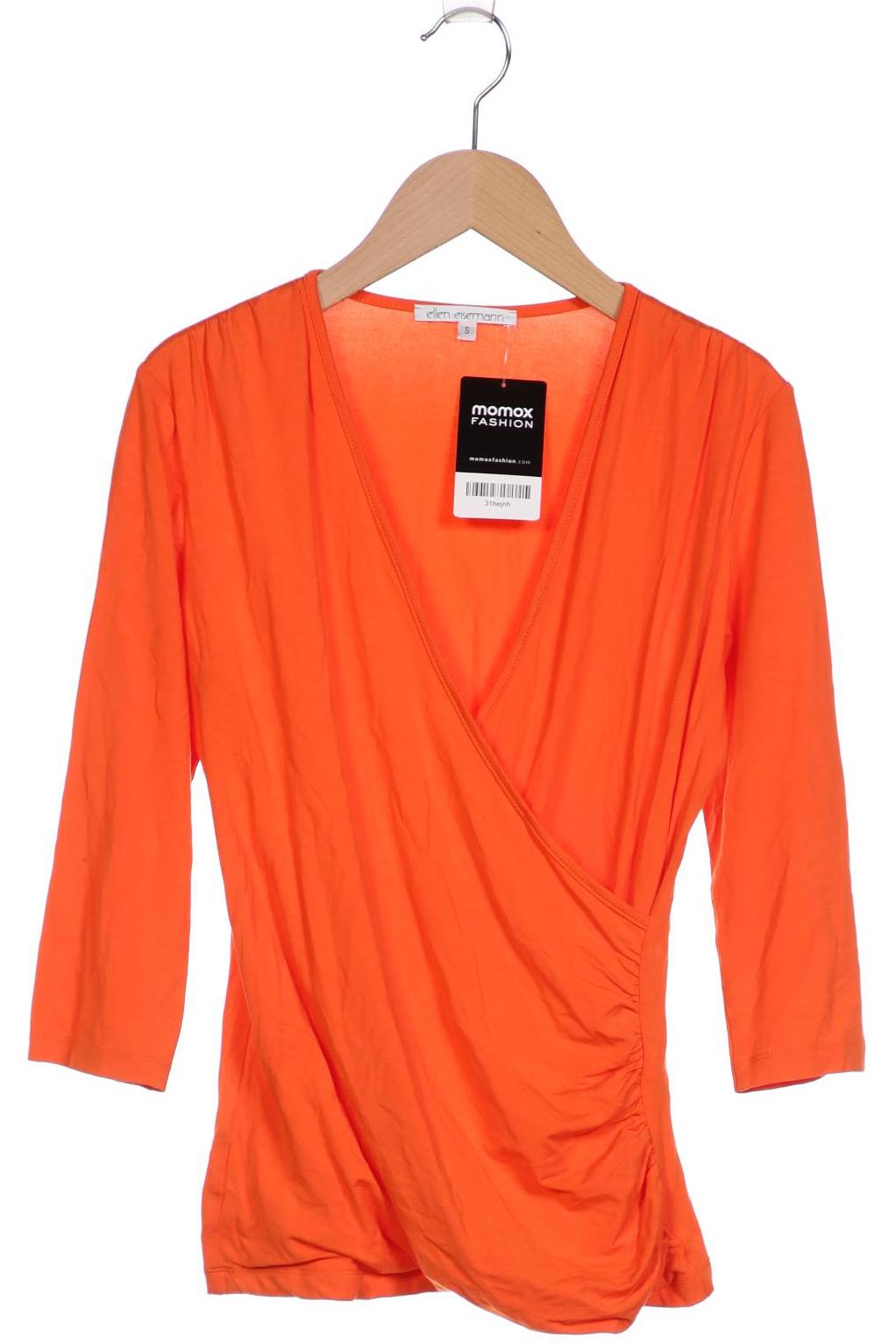 

Ellen Eisemann Damen Langarmshirt, orange, Gr. 36