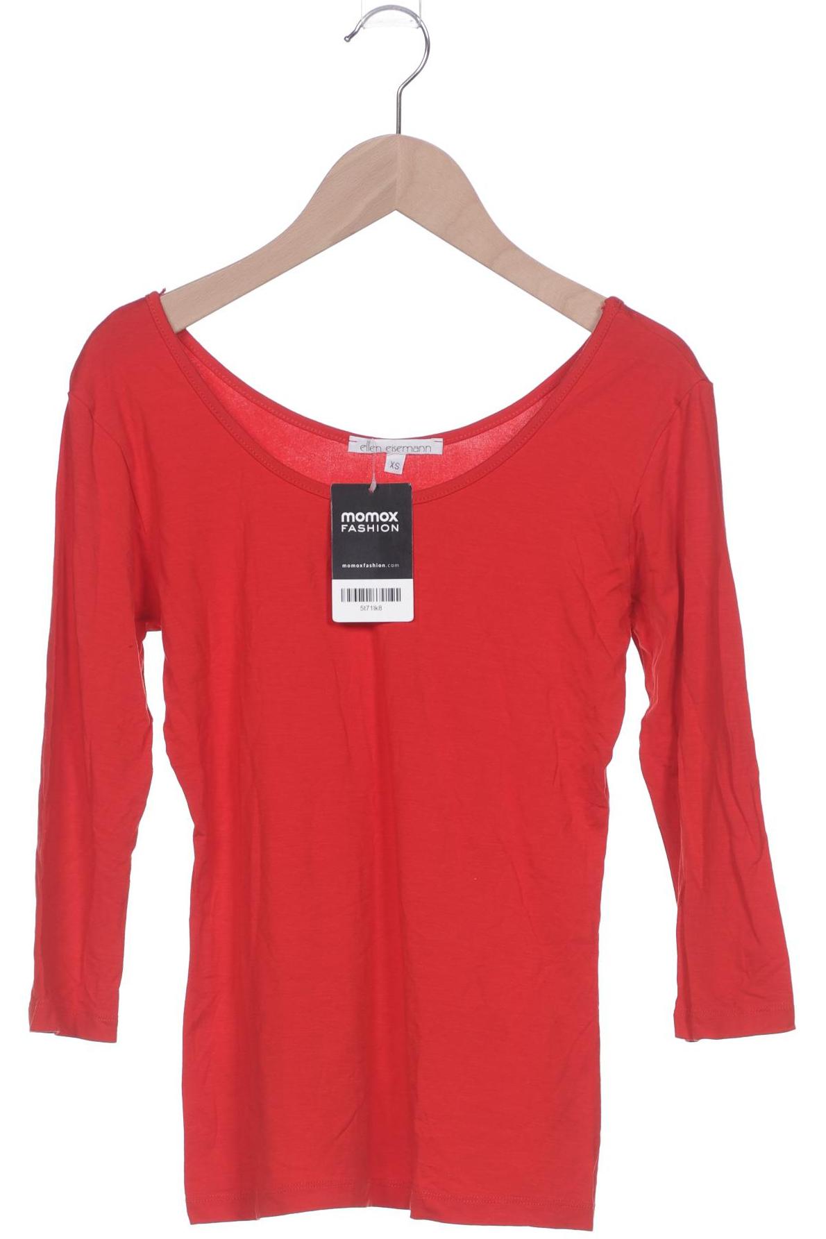 

Ellen Eisemann Damen Langarmshirt, rot, Gr. 34