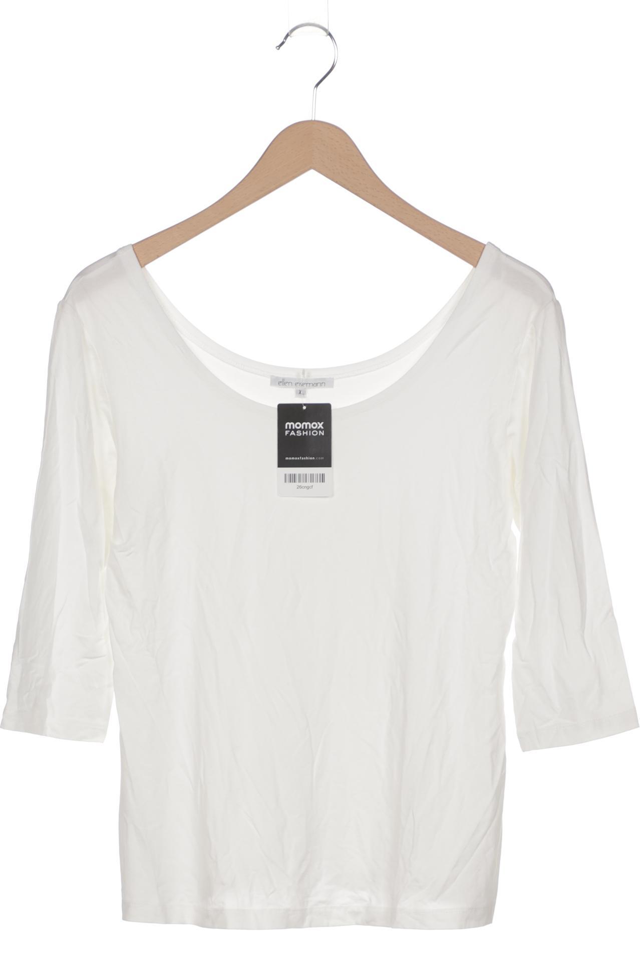 

Ellen Eisemann Damen Langarmshirt, cremeweiß, Gr. 44