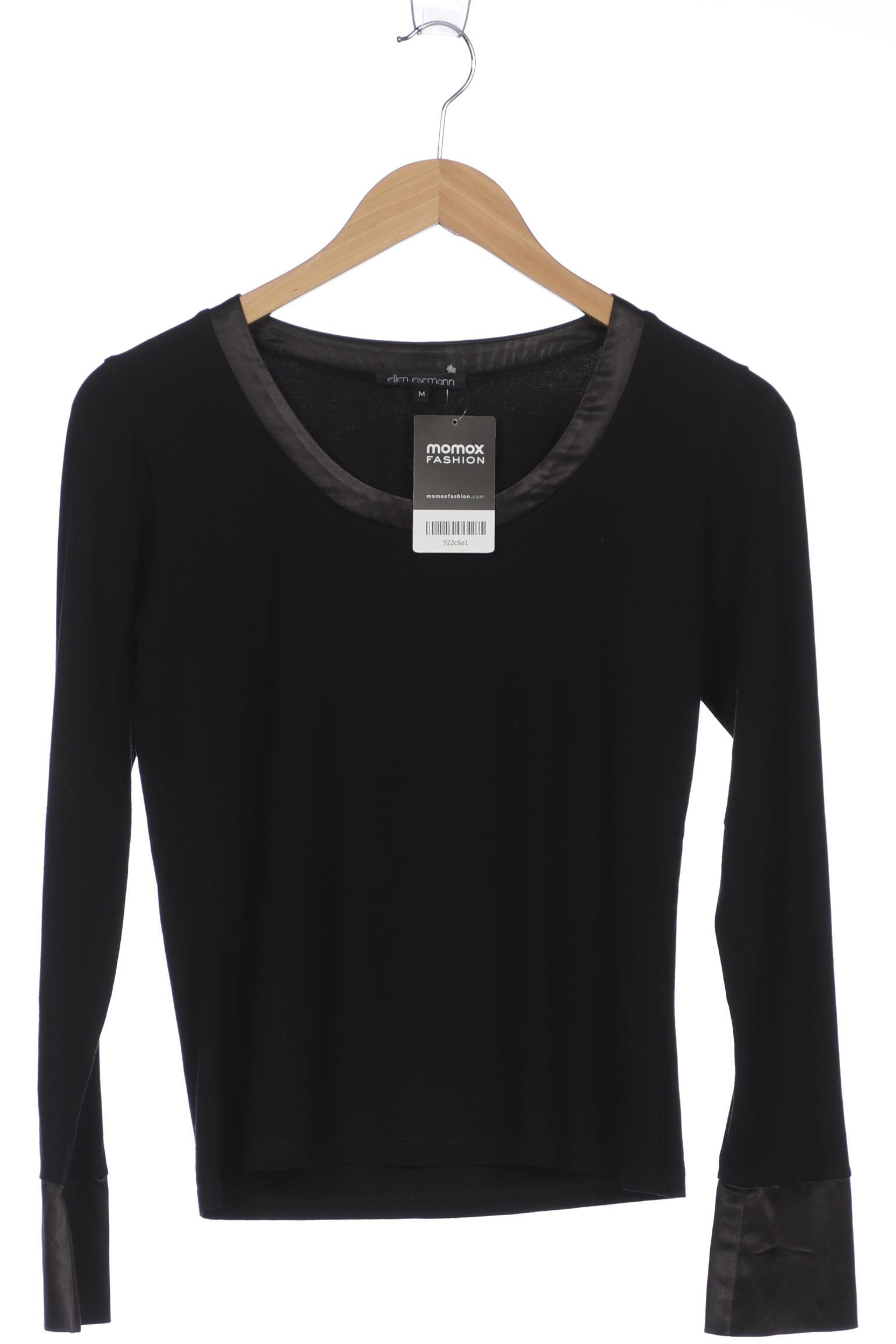

Ellen Eisemann Damen Langarmshirt, schwarz, Gr. 38