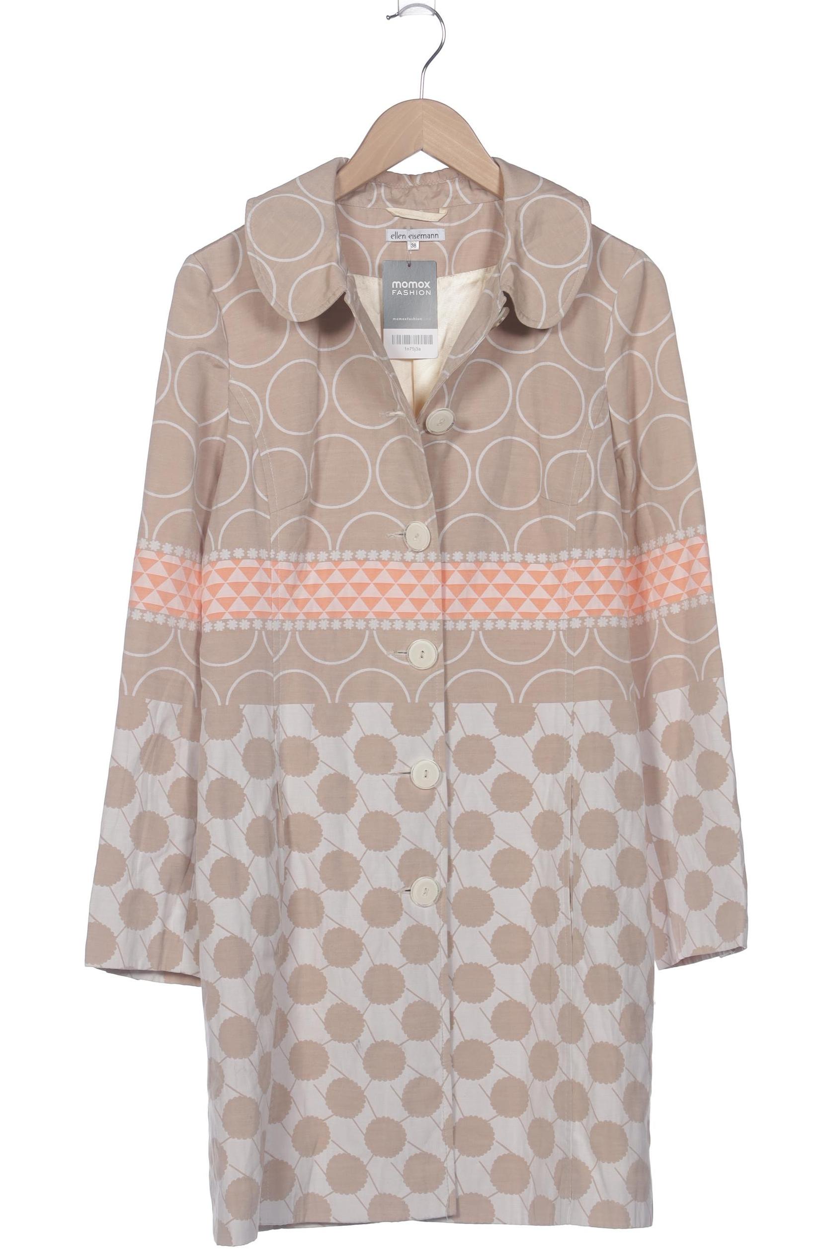

Ellen Eisemann Damen Mantel, beige, Gr. 38