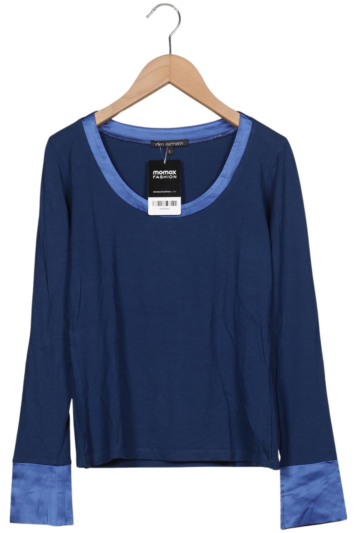 

Ellen Eisemann Damen Langarmshirt, marineblau, Gr. 36