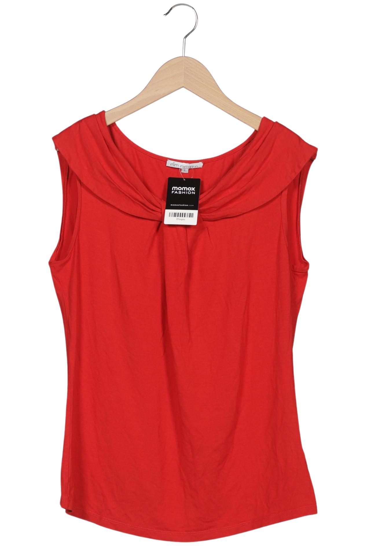 

Ellen Eisemann Damen T-Shirt, rot, Gr. 42