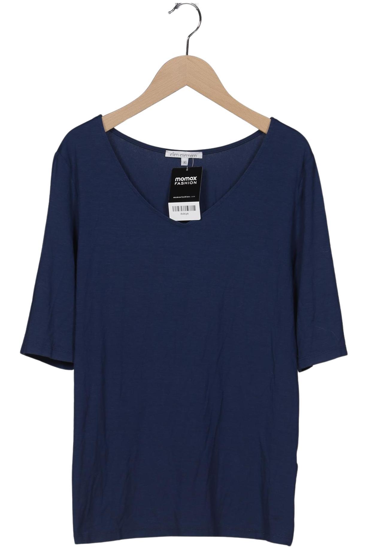 Thumbnail - Ellen Eisemann Damen T-Shirt, marineblau, Gr. 44